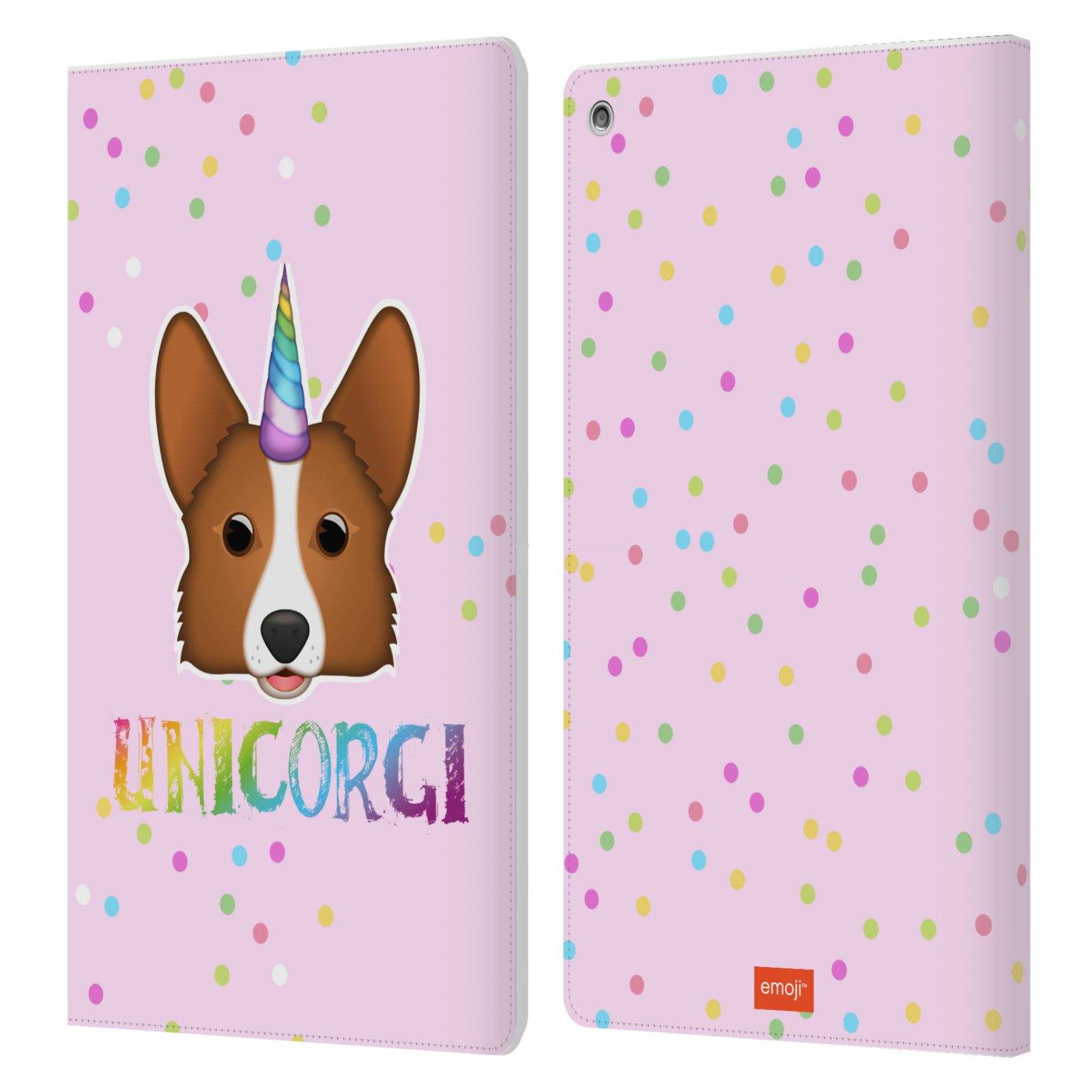 OFFICIAL emoji® DOGS LEATHER BOOK WALLET CASE COVER FOR AMAZON FIRE - Picture 13 of 13