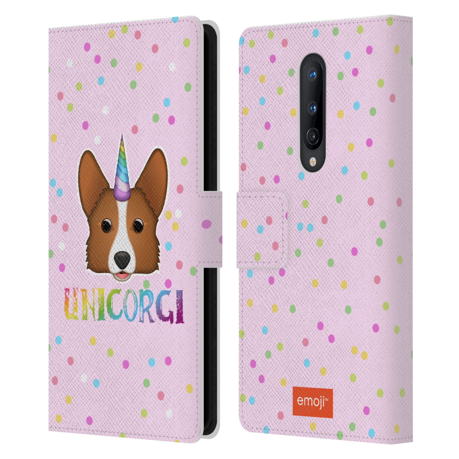 OFFICIAL emoji® DOGS LEATHER BOOK WALLET CASE FOR BLACKBERRY ONEPLUS - Picture 13 of 13