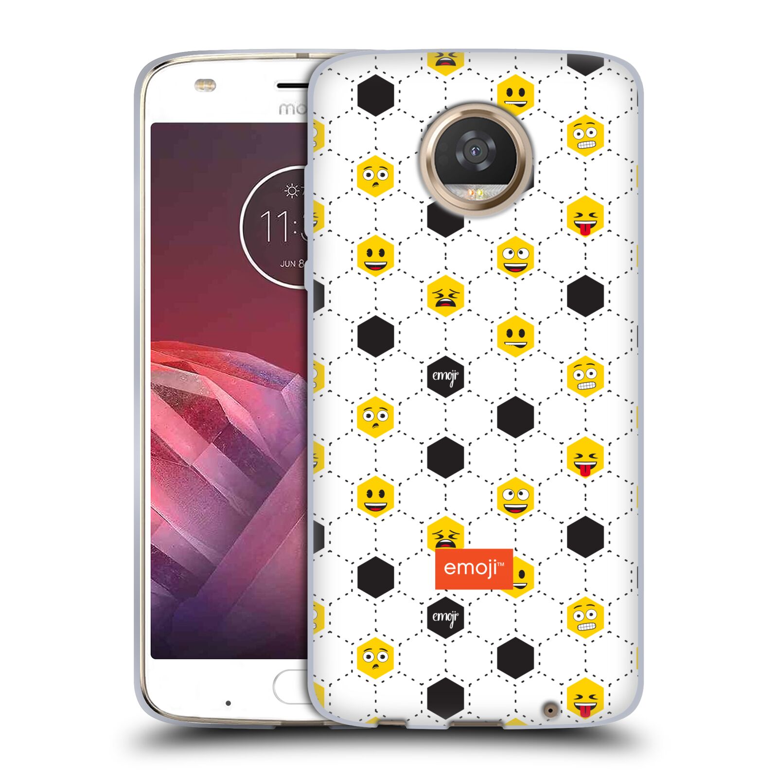 FUNDA OFICIAL DE GEL SUAVE DE FÚTBOL EMOJI® PARA TELÉFONOS MOTOROLA 2 - Imagen 11 de 12