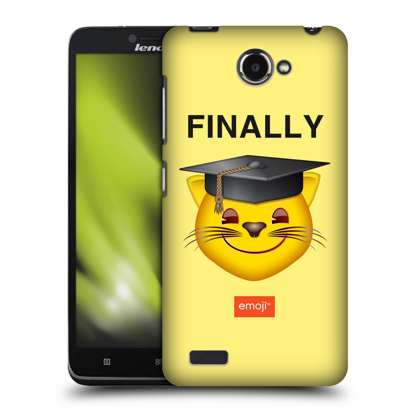 OFFICIAL emoji® GRADUATION HARD BACK CASE FOR LENOVO PHONES - Picture 8 of 12