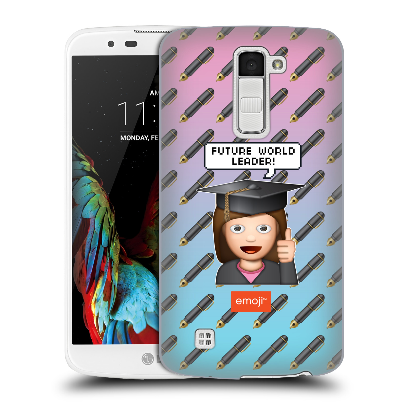 OFFICIAL emoji® GRADUATION HARD BACK CASE FOR LG PHONES 3 - Picture 9 of 12