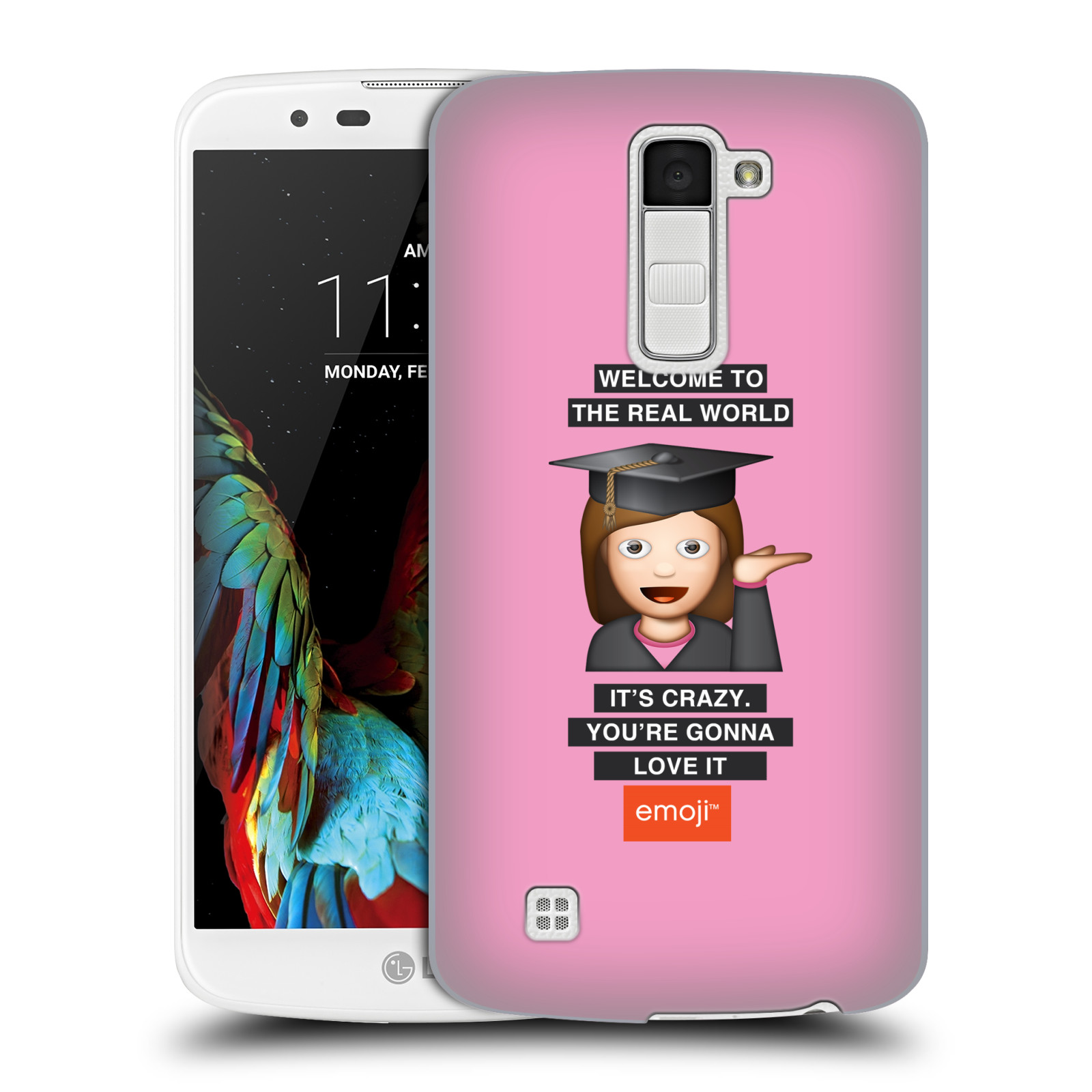 OFFICIAL emoji® GRADUATION HARD BACK CASE FOR LG PHONES 3 - Picture 10 of 12