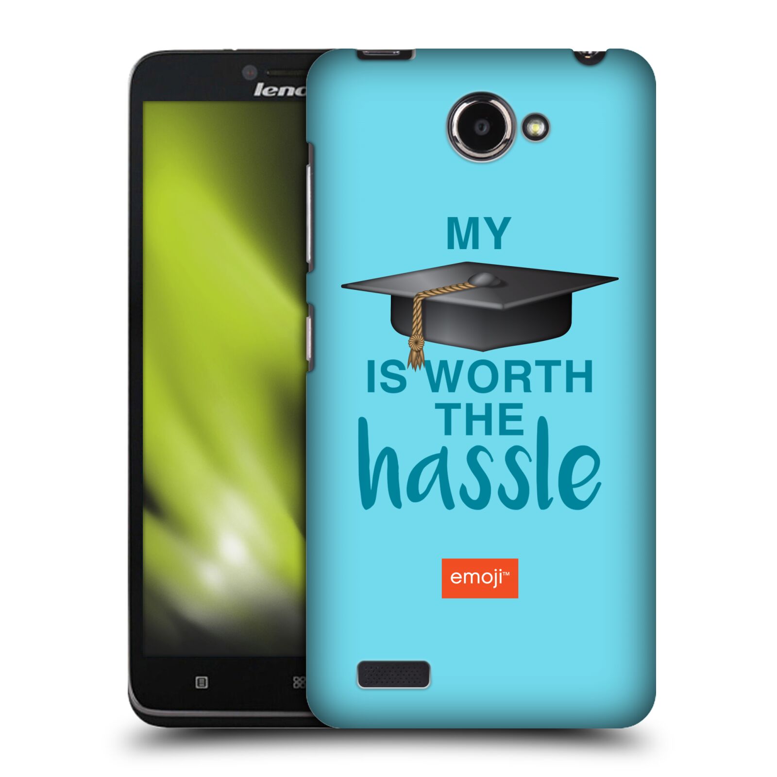 OFFICIAL emoji® GRADUATION HARD BACK CASE FOR LENOVO PHONES - Picture 12 of 12