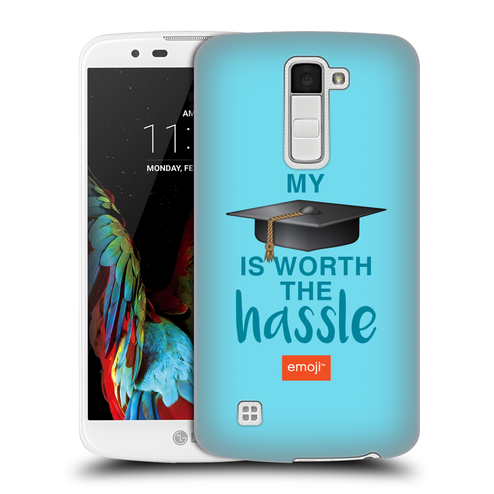 OFFICIAL emoji® GRADUATION HARD BACK CASE FOR LG PHONES 3 - Picture 12 of 12
