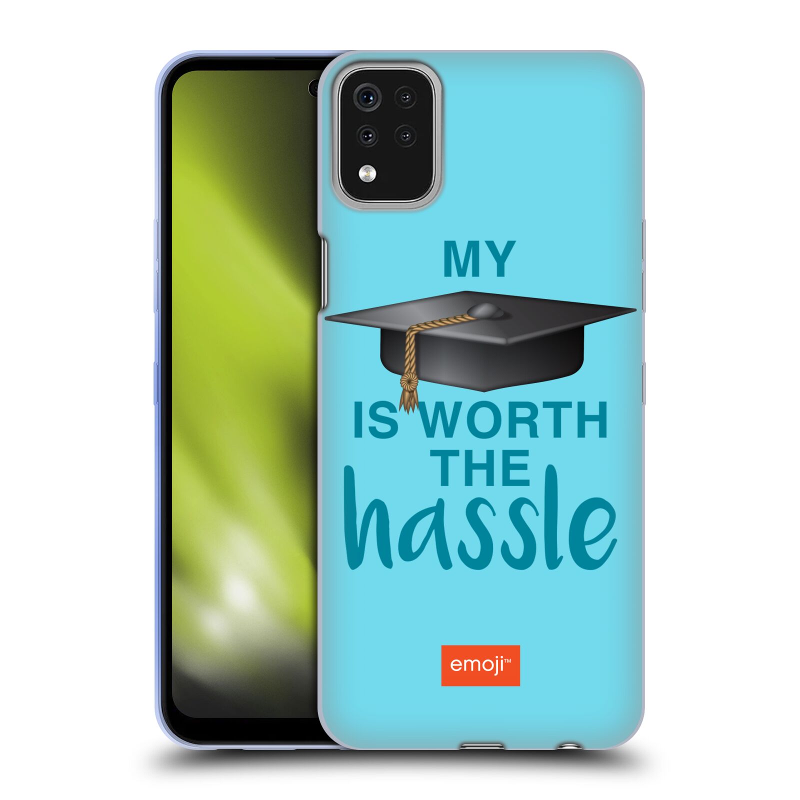 OFFICIAL emoji® GRADUATION GEL CASE FOR LG PHONES 1 - Picture 8 of 8
