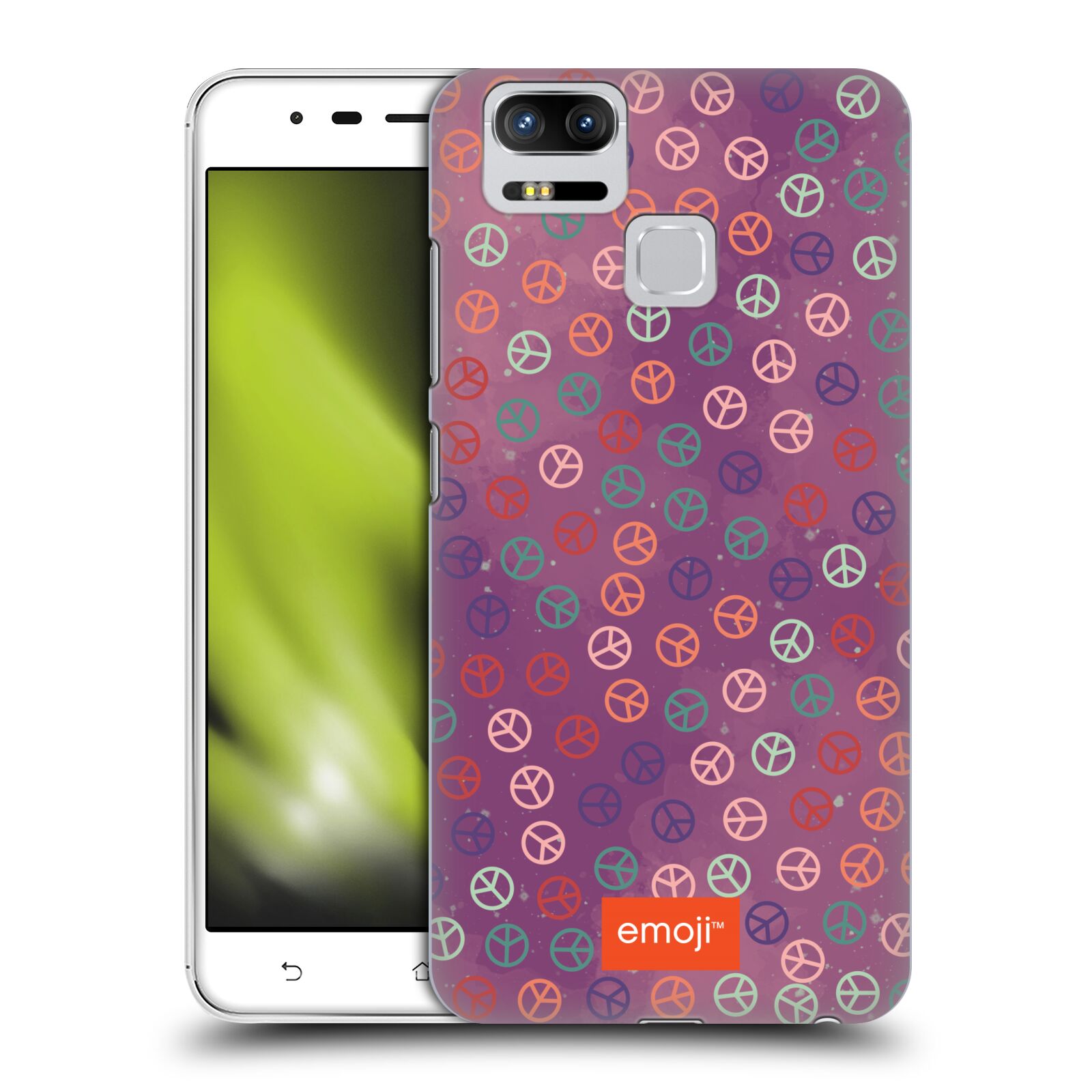 FUNDA TRASERA RÍGIDA OFICIAL emoji® HIPPIE CHIC PARA TELÉFONOS ASUS ZENFONE - Imagen 8 de 9