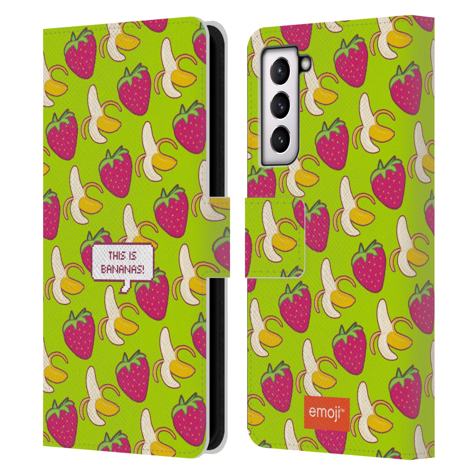 OFFICIAL emoji® HAPPY SUMMER LEATHER BOOK WALLET CASE COVER FOR SAMSUNG PHONES 4 - 第 12/16 張圖片