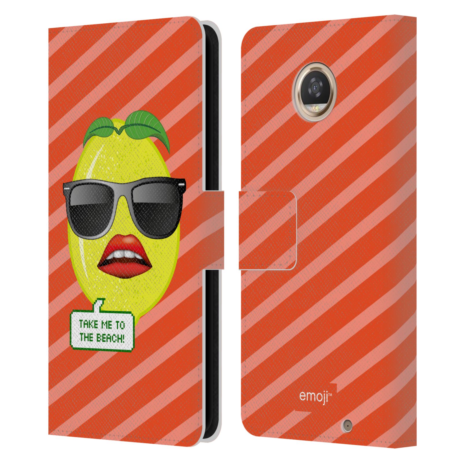 OFFICIAL emoji® HAPPY SUMMER LEATHER BOOK WALLET CASE FOR MOTOROLA PHONES - 第 15/16 張圖片