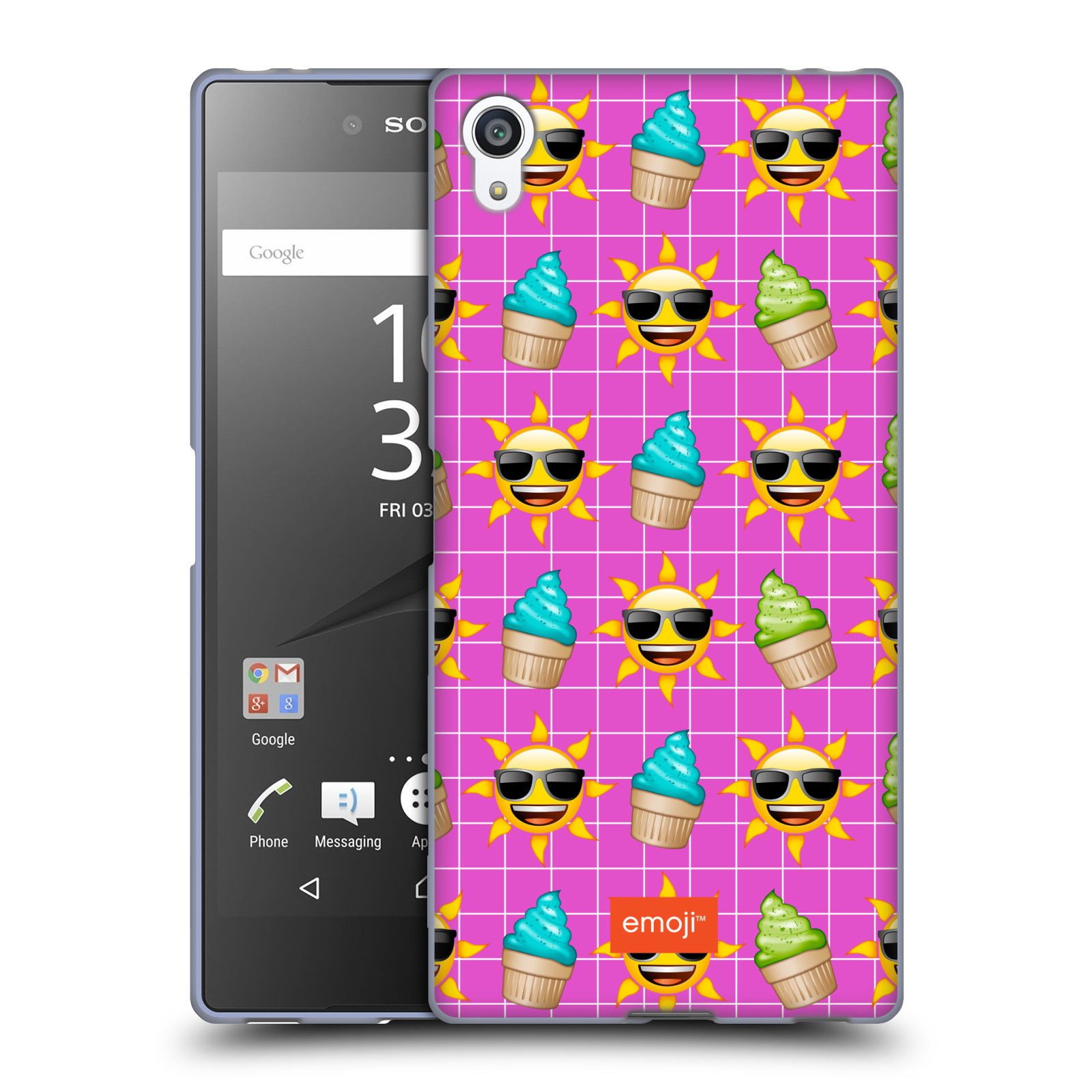 OFFICIAL emoji® HAPPY SUMMER SOFT GEL CASE FOR SONY PHONES 2 - Picture 10 of 17