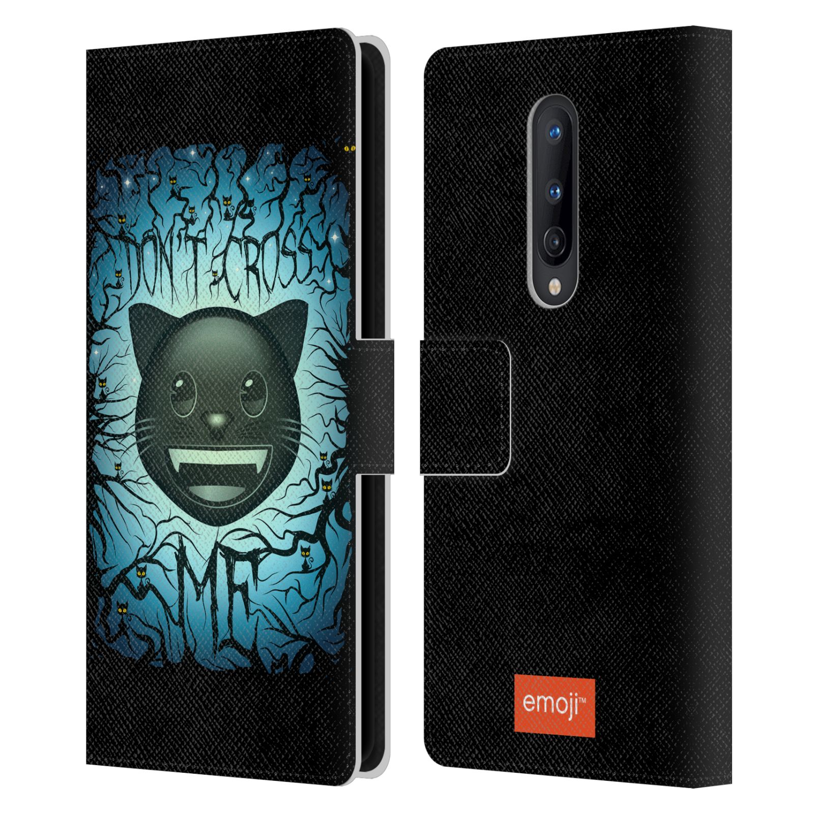 OFFICIAL emoji® HALLOWEEN LEATHER BOOK WALLET CASE COVER FOR ONEPLUS PHONES - Picture 8 of 14