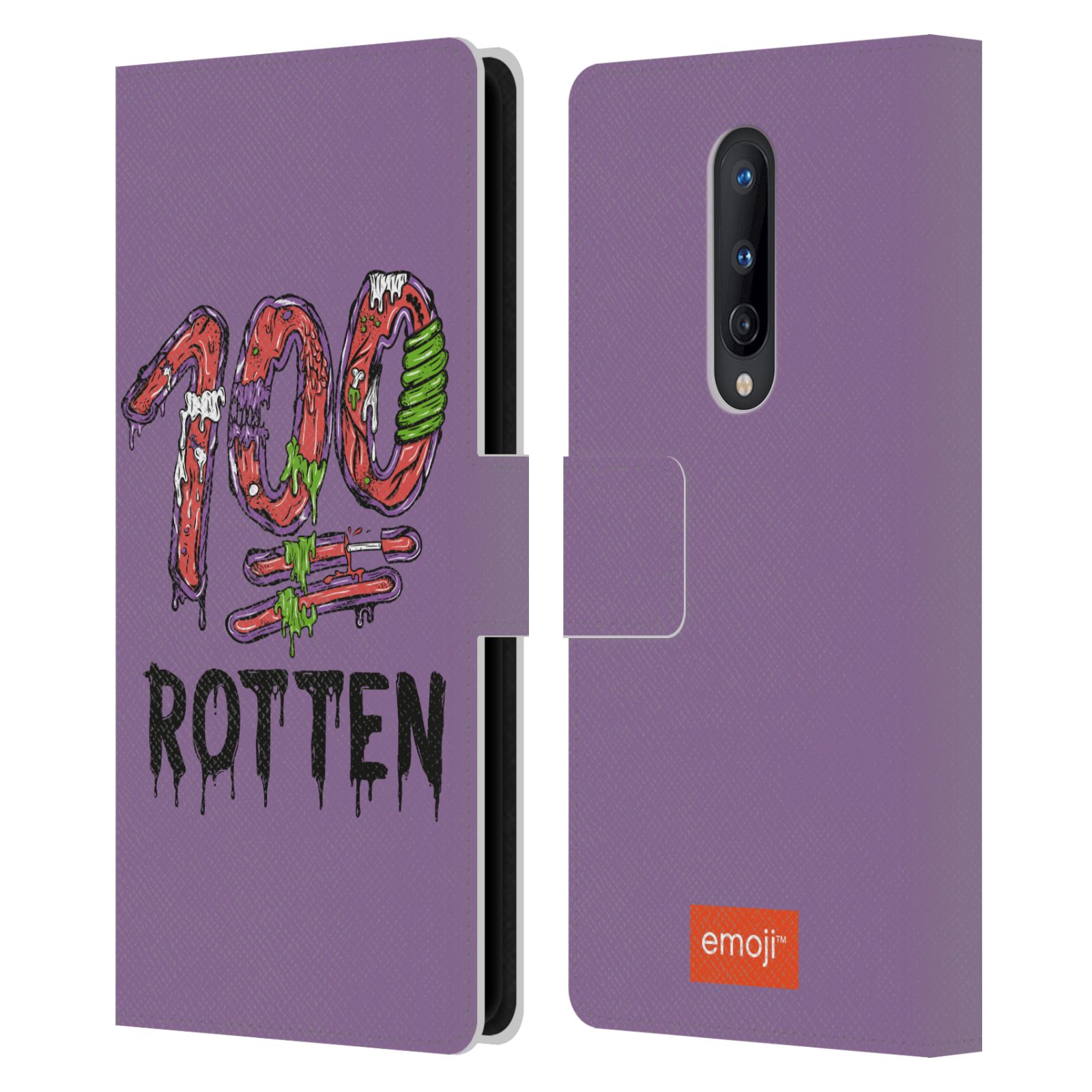 OFFICIAL emoji® HALLOWEEN LEATHER BOOK WALLET CASE COVER FOR ONEPLUS PHONES - Picture 12 of 14