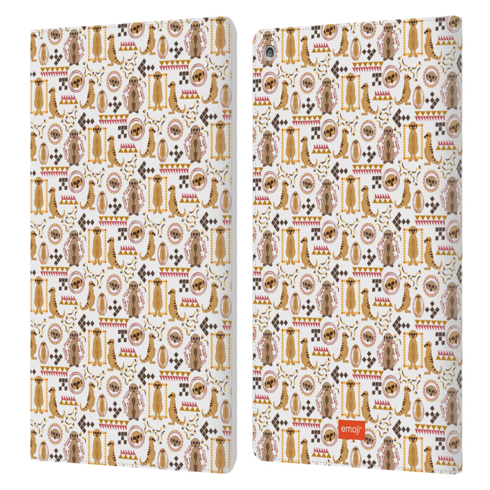 OFFICIAL emoji® MEERKAT LEATHER BOOK WALLET CASE COVER FOR AMAZON FIRE - Picture 8 of 9