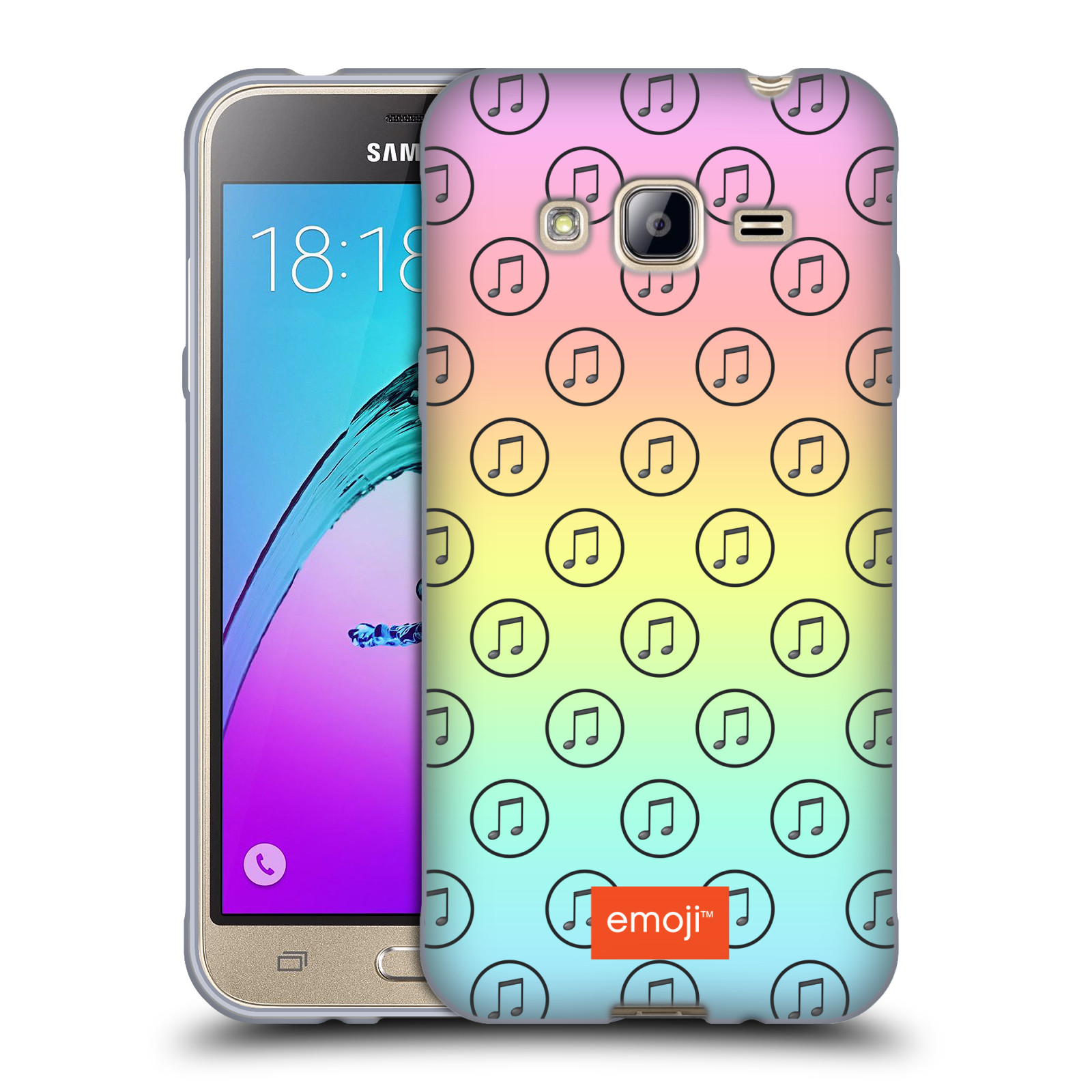 OFFICIAL emoji® MUSIC PATTERNS SOFT GEL CASE FOR SAMSUNG PHONES 3 - Picture 8 of 15