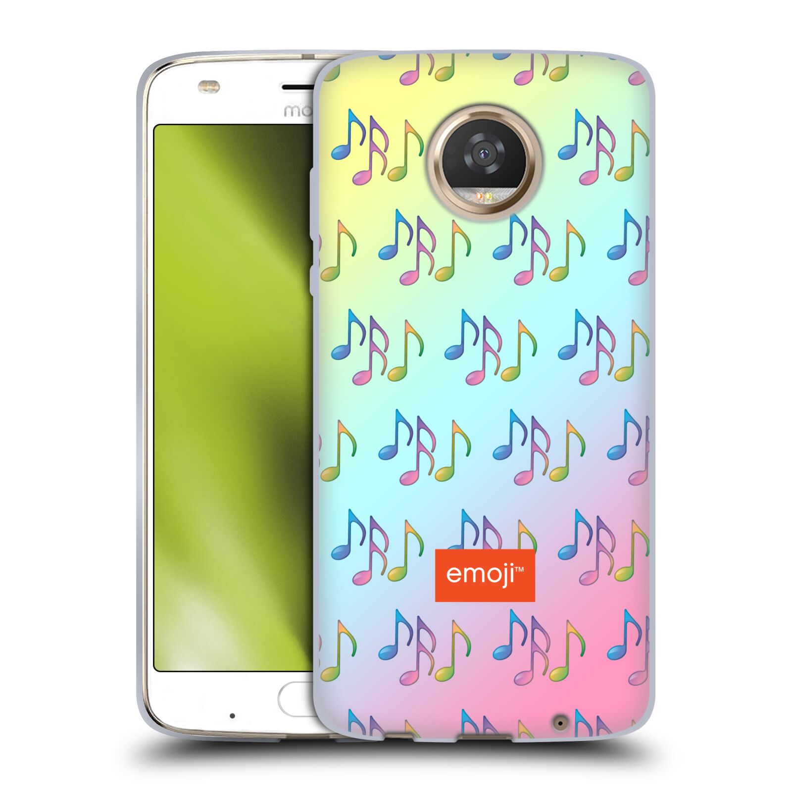 OFFICIAL emoji® MUSIC PATTERNS SOFT GEL CASE FOR MOTOROLA PHONES - Picture 9 of 15