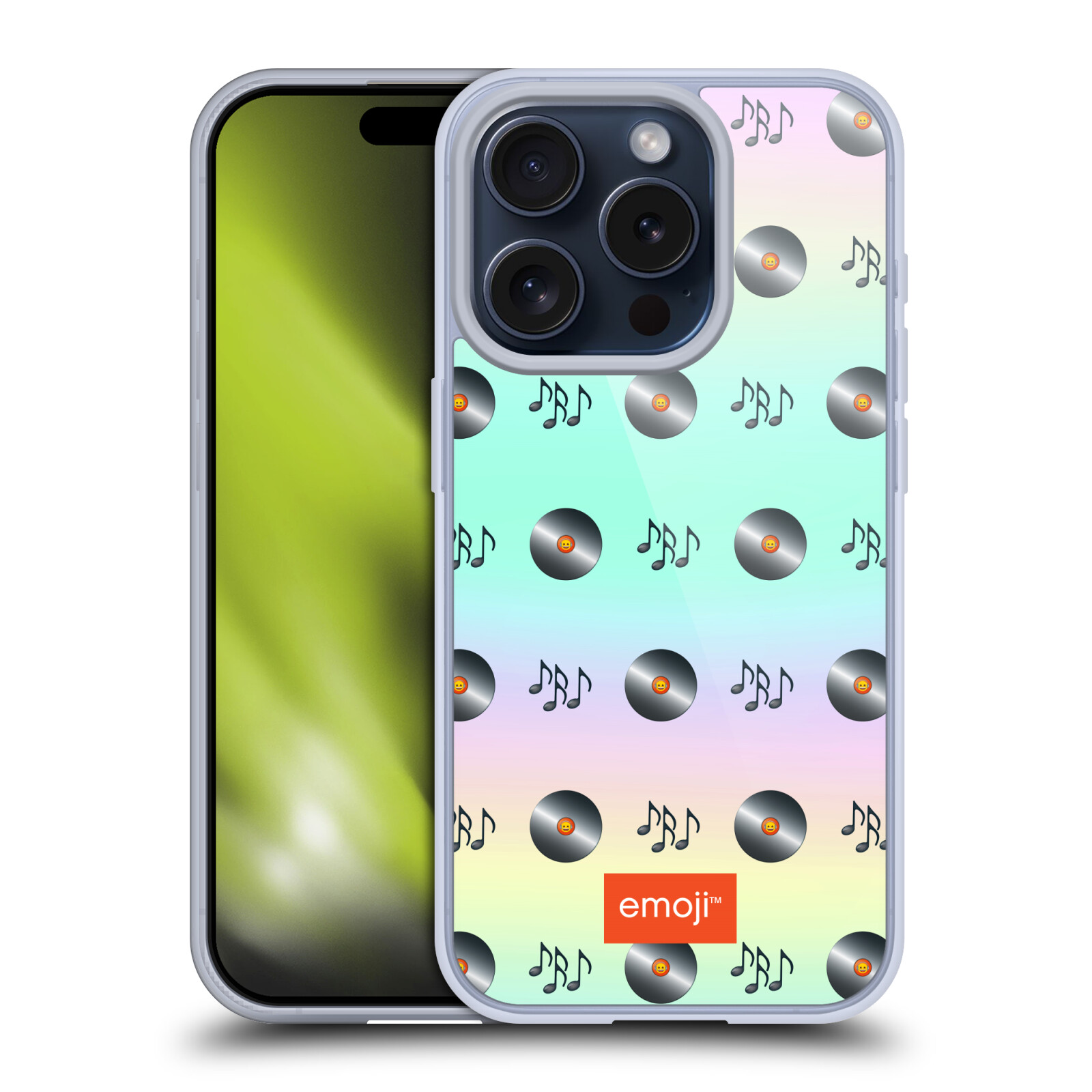 OFFICIAL emoji® MUSIC PATTERNS SOFT GEL CASE FOR APPLE iPHONE PHONES - Picture 10 of 15