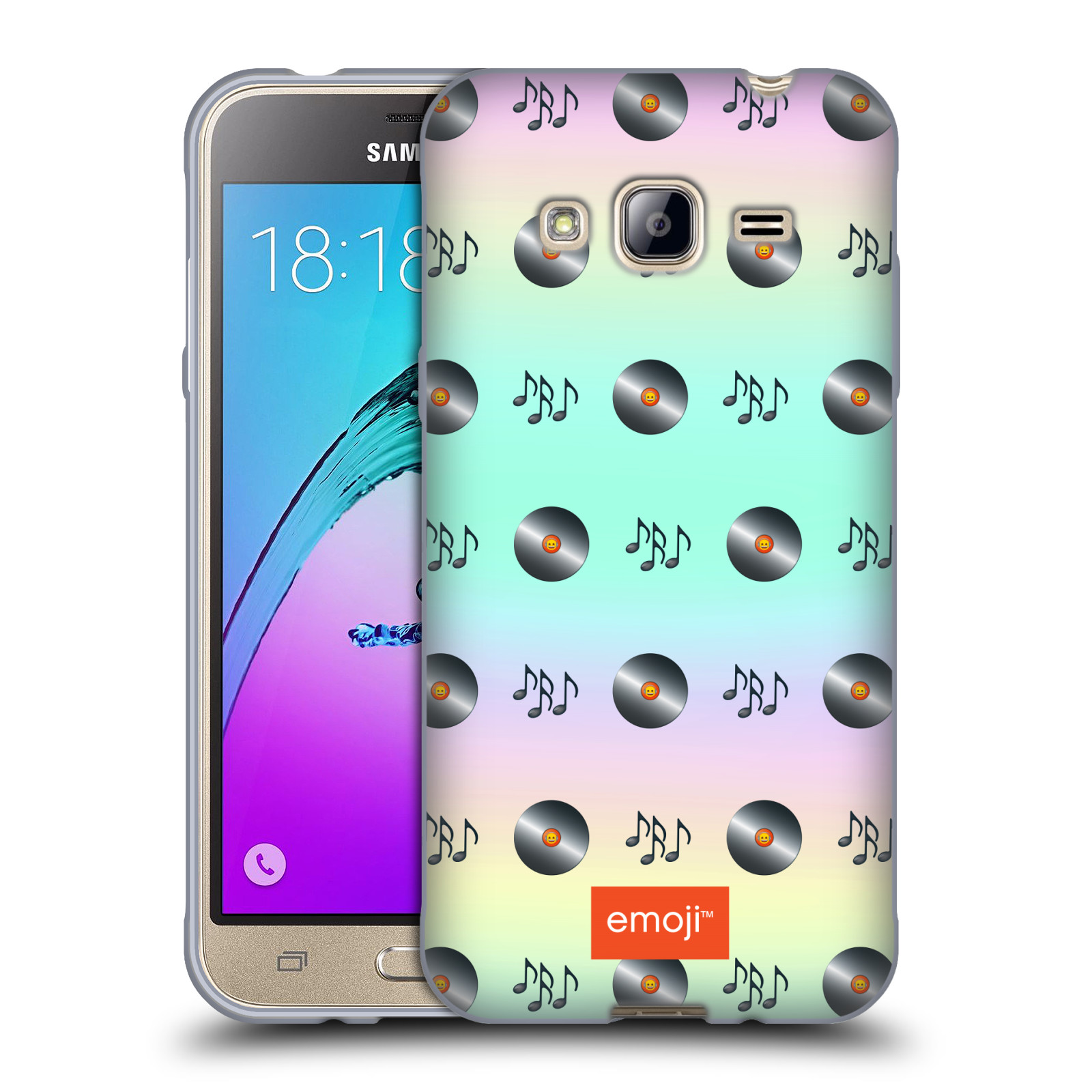 OFFICIAL emoji® MUSIC PATTERNS SOFT GEL CASE FOR SAMSUNG PHONES 3 - Picture 10 of 15