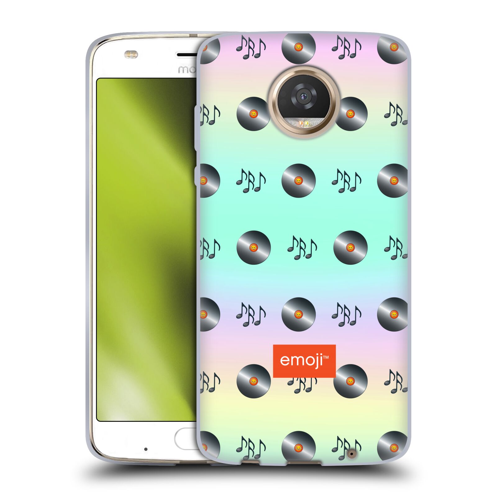 OFFICIAL emoji® MUSIC PATTERNS SOFT GEL CASE FOR MOTOROLA PHONES - Picture 10 of 15