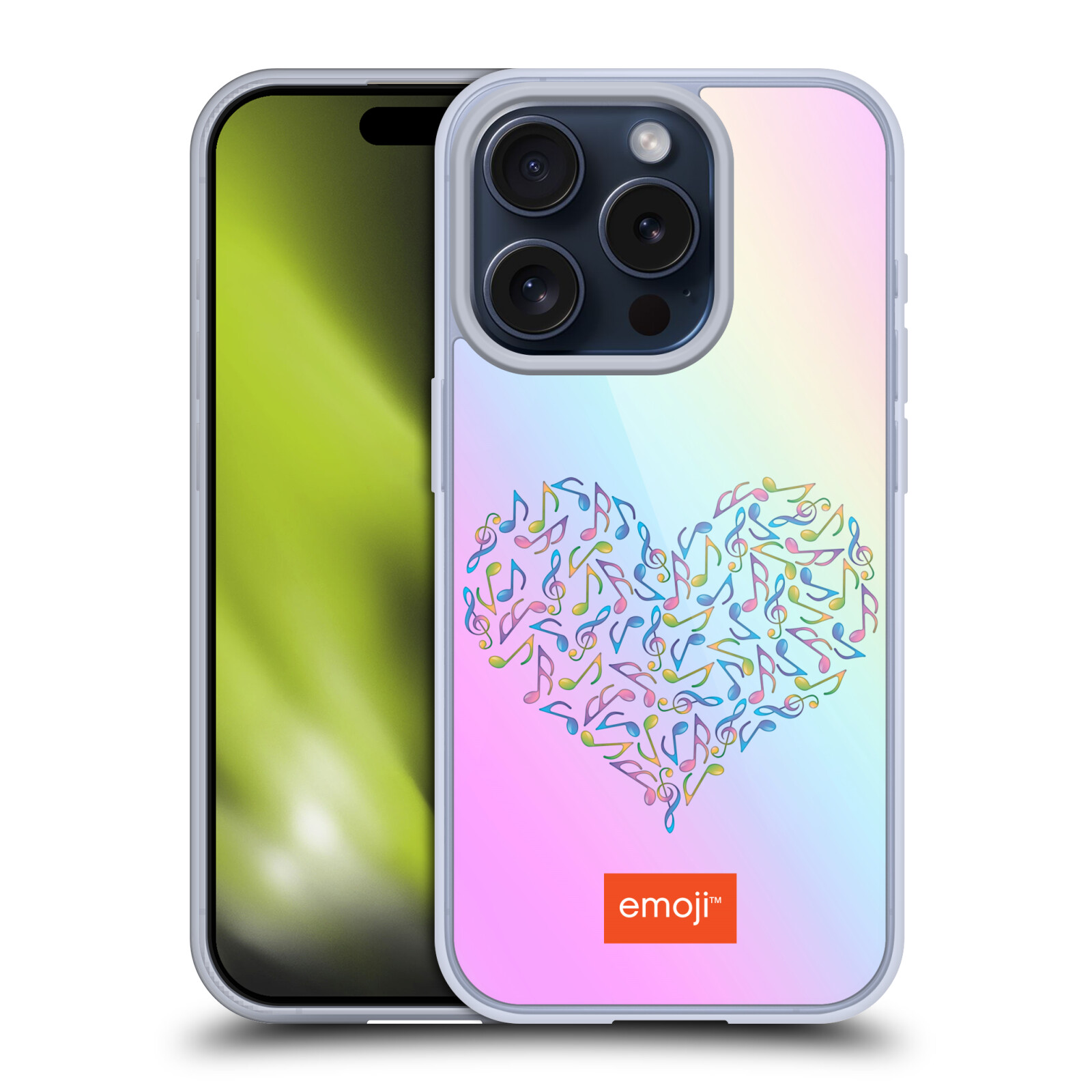 OFFICIAL emoji® MUSIC PATTERNS SOFT GEL CASE FOR APPLE iPHONE PHONES - Picture 11 of 15