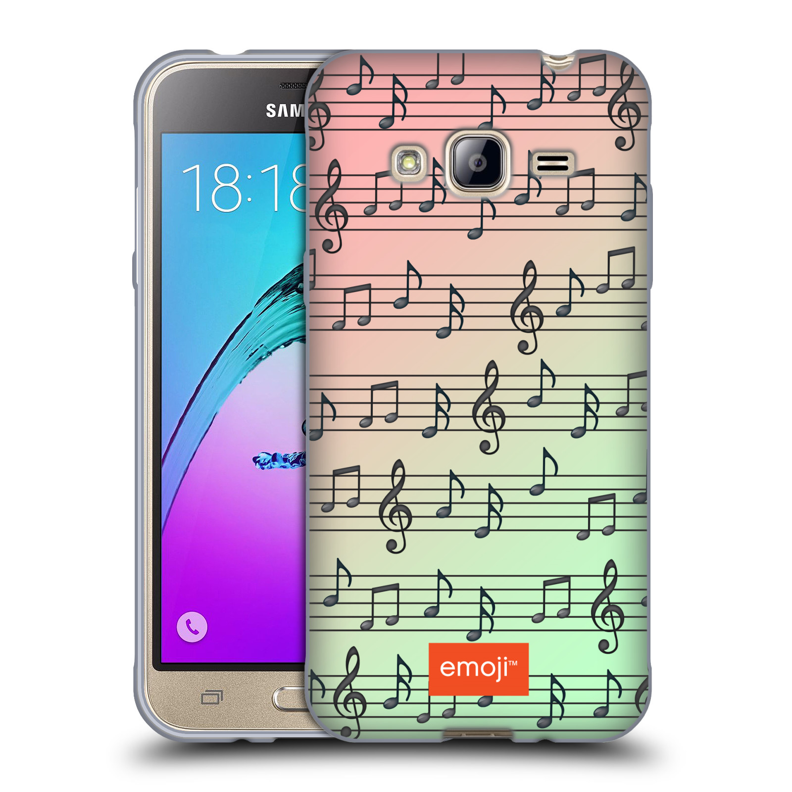 OFFICIAL emoji® MUSIC PATTERNS SOFT GEL CASE FOR SAMSUNG PHONES 3 - Picture 13 of 15