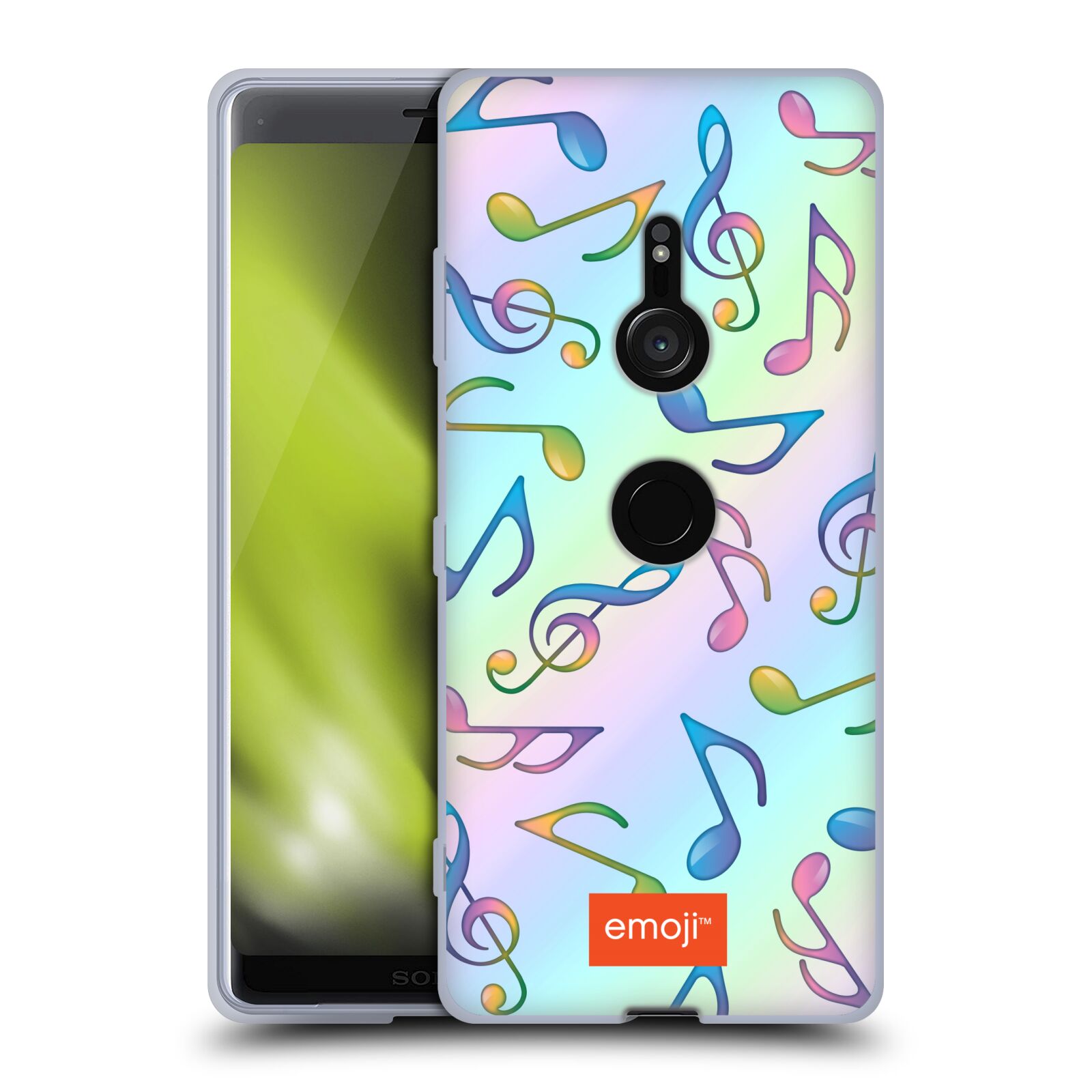 emoji® MUSIC PATTERNS SOFT GEL CASE FOR SONY PHONES 1 - Picture 14 of 15