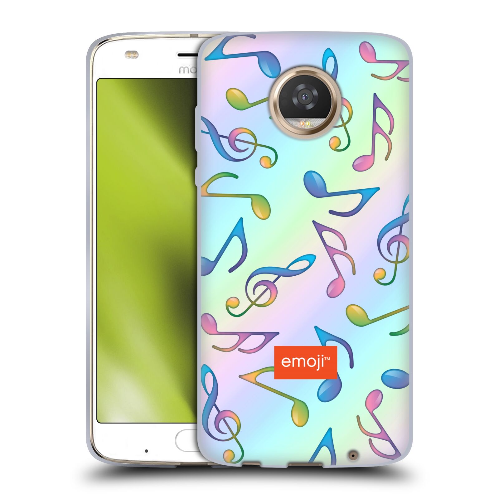 OFFICIAL emoji® MUSIC PATTERNS SOFT GEL CASE FOR MOTOROLA PHONES - Picture 14 of 15