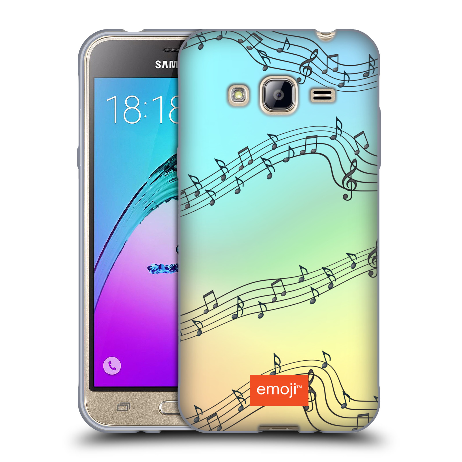 OFFICIAL emoji® MUSIC PATTERNS SOFT GEL CASE FOR SAMSUNG PHONES 3 - Picture 15 of 15