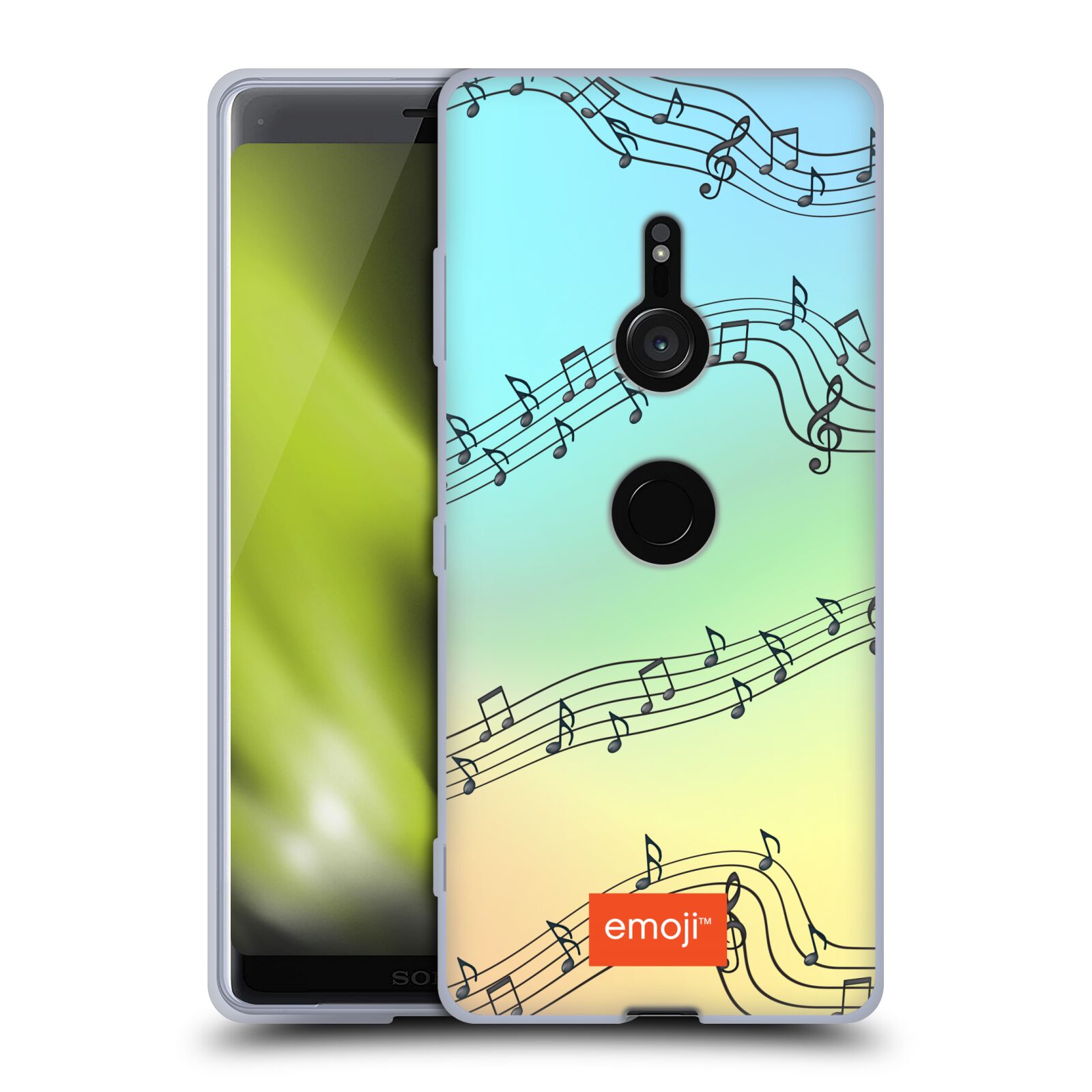 emoji® MUSIC PATTERNS SOFT GEL CASE FOR SONY PHONES 1 - Picture 15 of 15