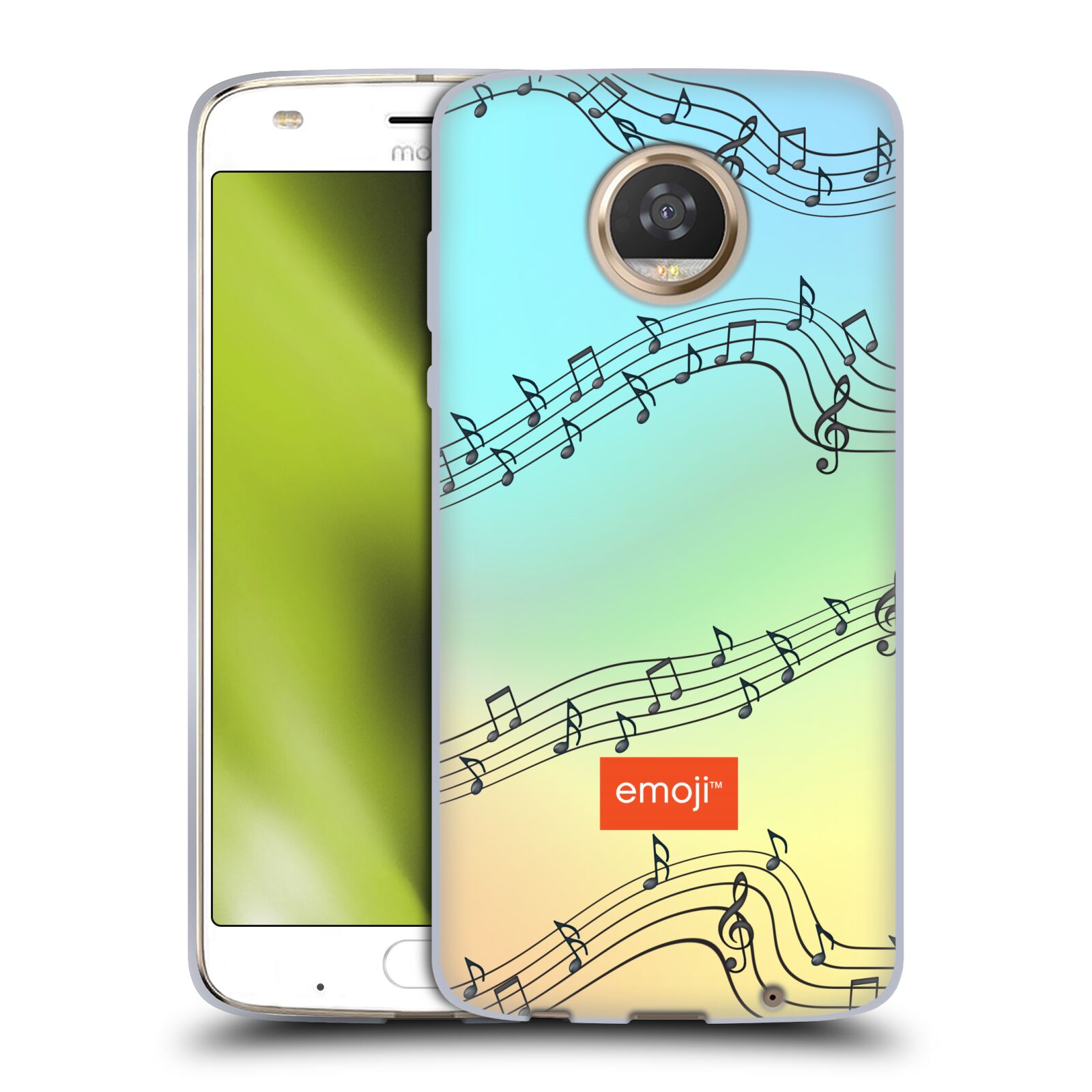 OFFICIAL emoji® MUSIC PATTERNS SOFT GEL CASE FOR MOTOROLA PHONES - Picture 15 of 15