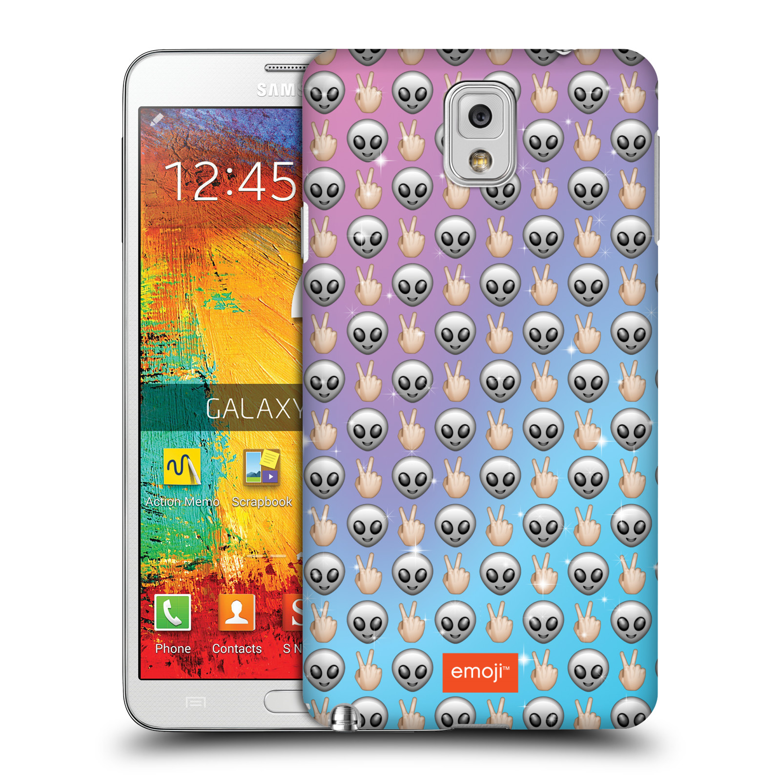 OFFICIAL emoji® PATTERNS BACK CASE FOR SAMSUNG PHONES 2 - Picture 8 of 17
