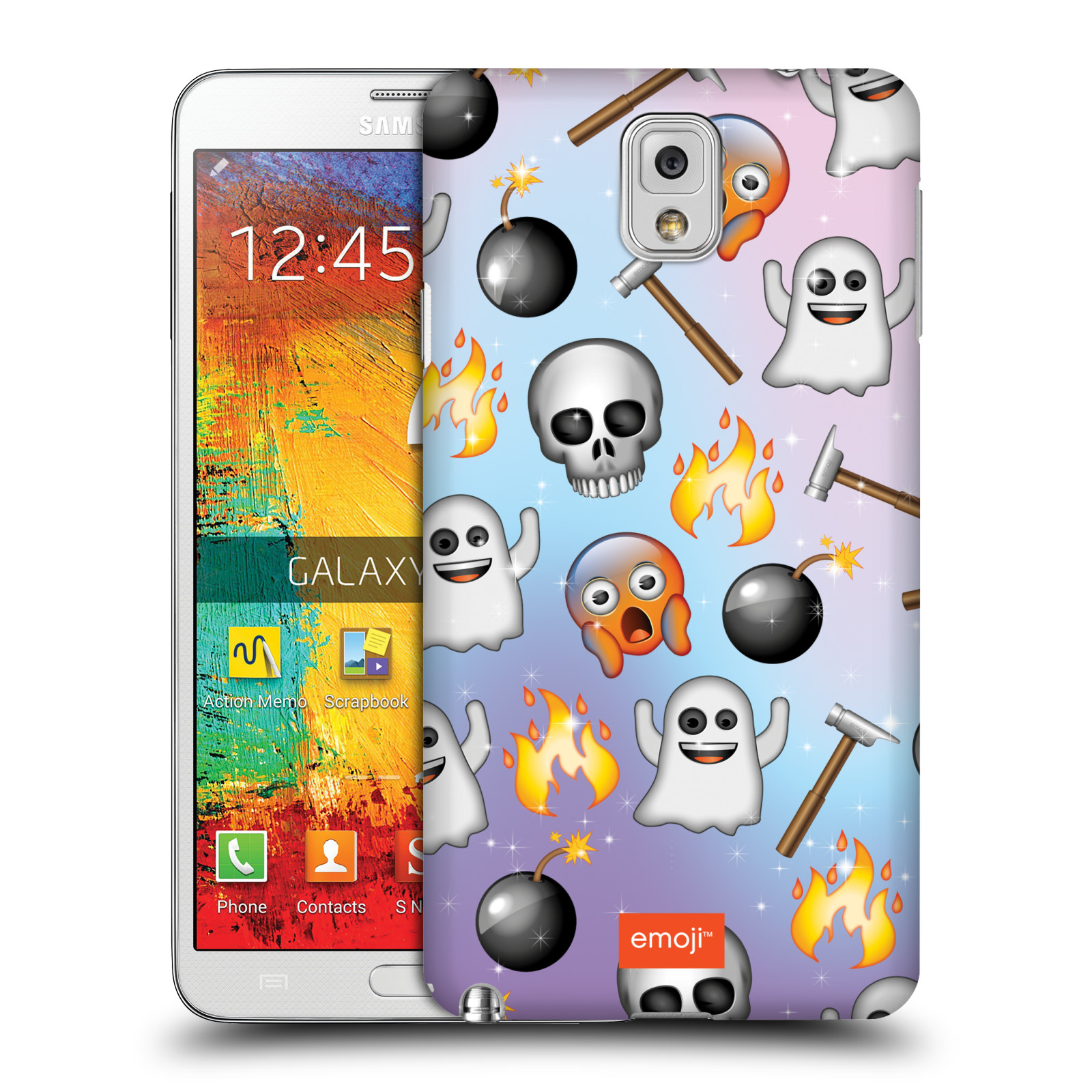 OFFICIAL emoji® PATTERNS BACK CASE FOR SAMSUNG PHONES 2 - Picture 11 of 17