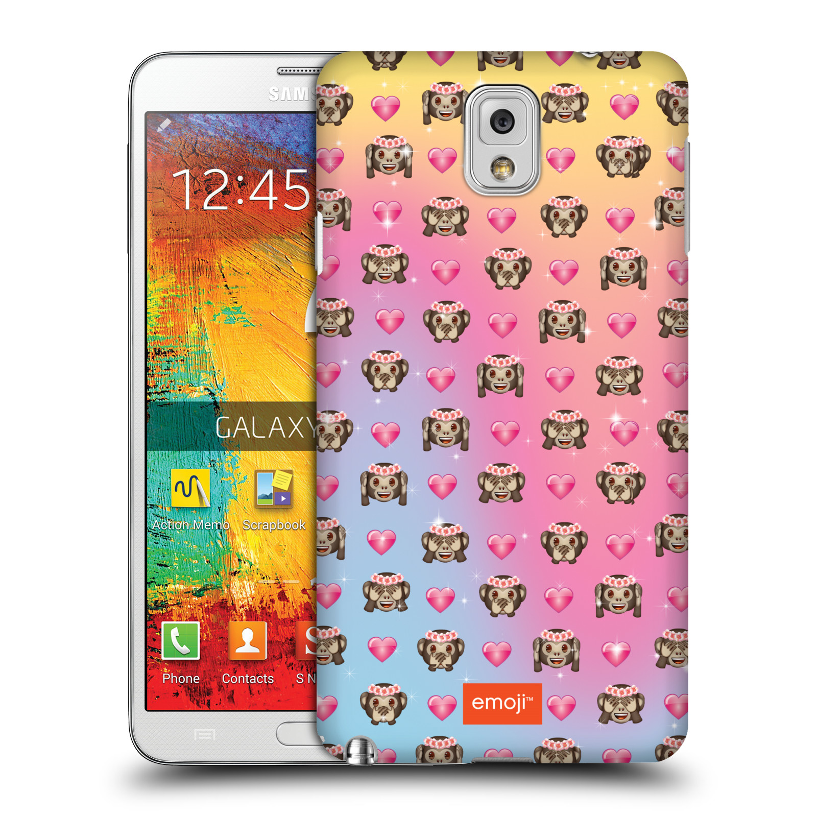 OFFICIAL emoji® PATTERNS BACK CASE FOR SAMSUNG PHONES 2 - Picture 12 of 17