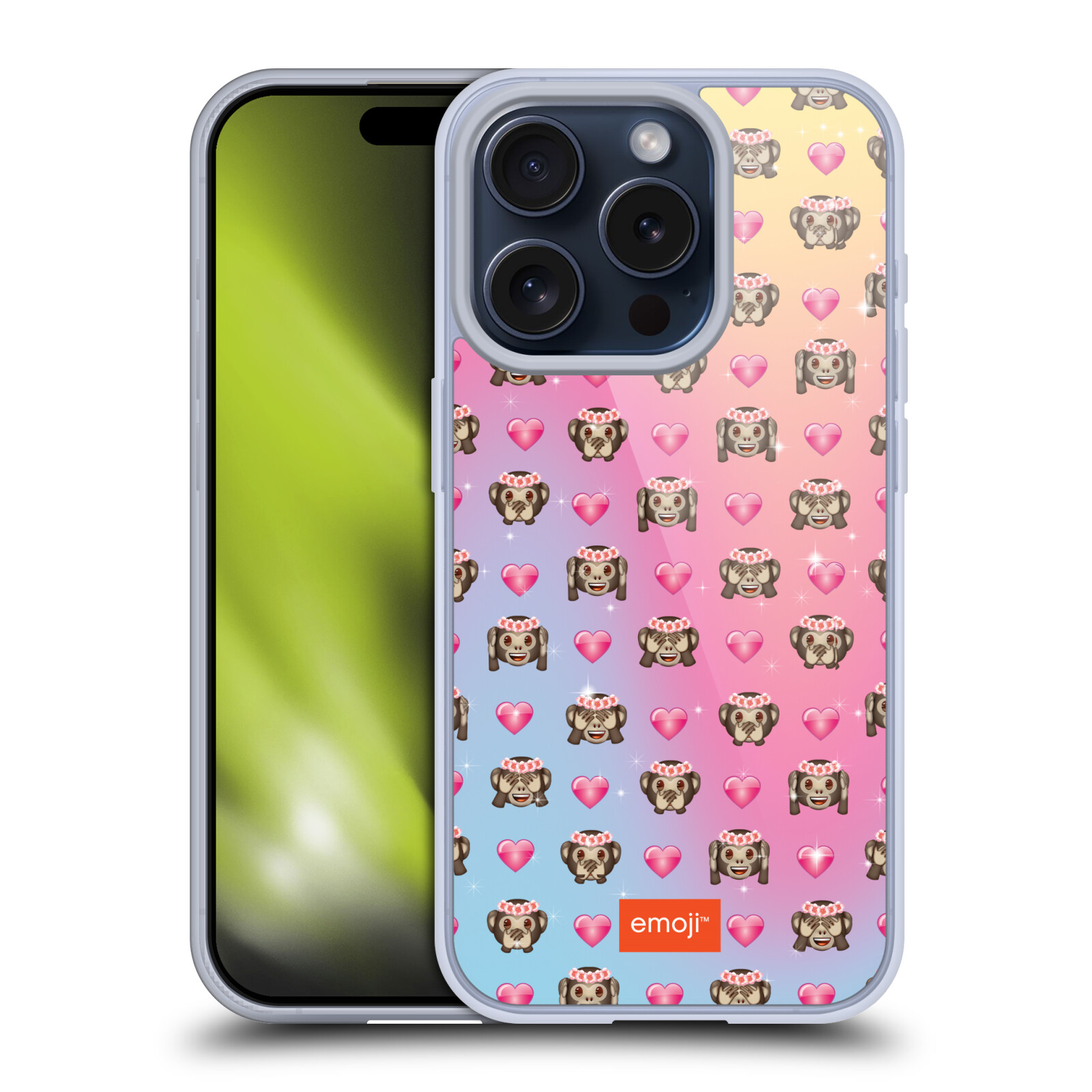 OFFICIAL emoji® PATTERNS SOFT GEL CASE FOR APPLE iPHONE PHONES - Picture 12 of 15