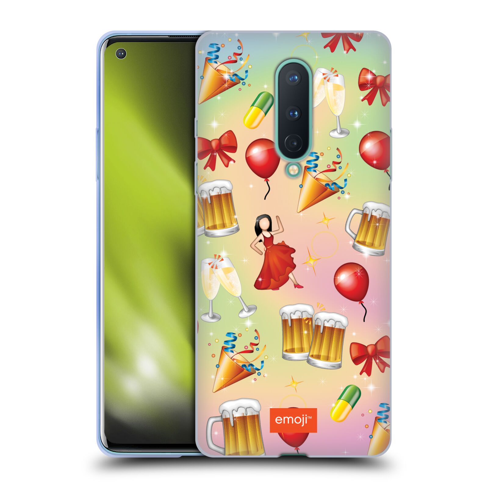 OFFICIAL emoji® PATTERNS SOFT GEL CASE FOR GOOGLE ONEPLUS PHONE - Picture 13 of 17