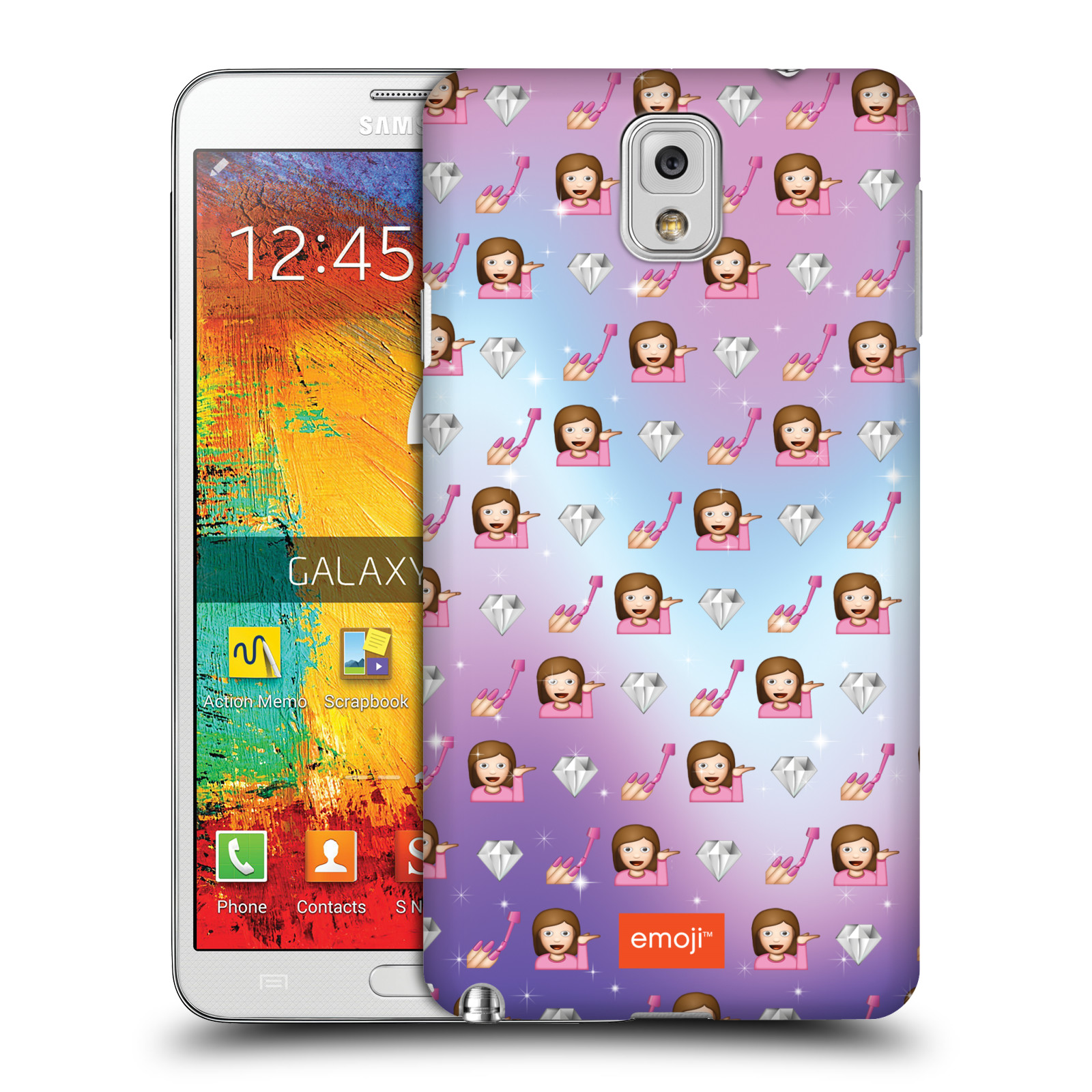 OFFICIAL emoji® PATTERNS BACK CASE FOR SAMSUNG PHONES 2 - Picture 15 of 17