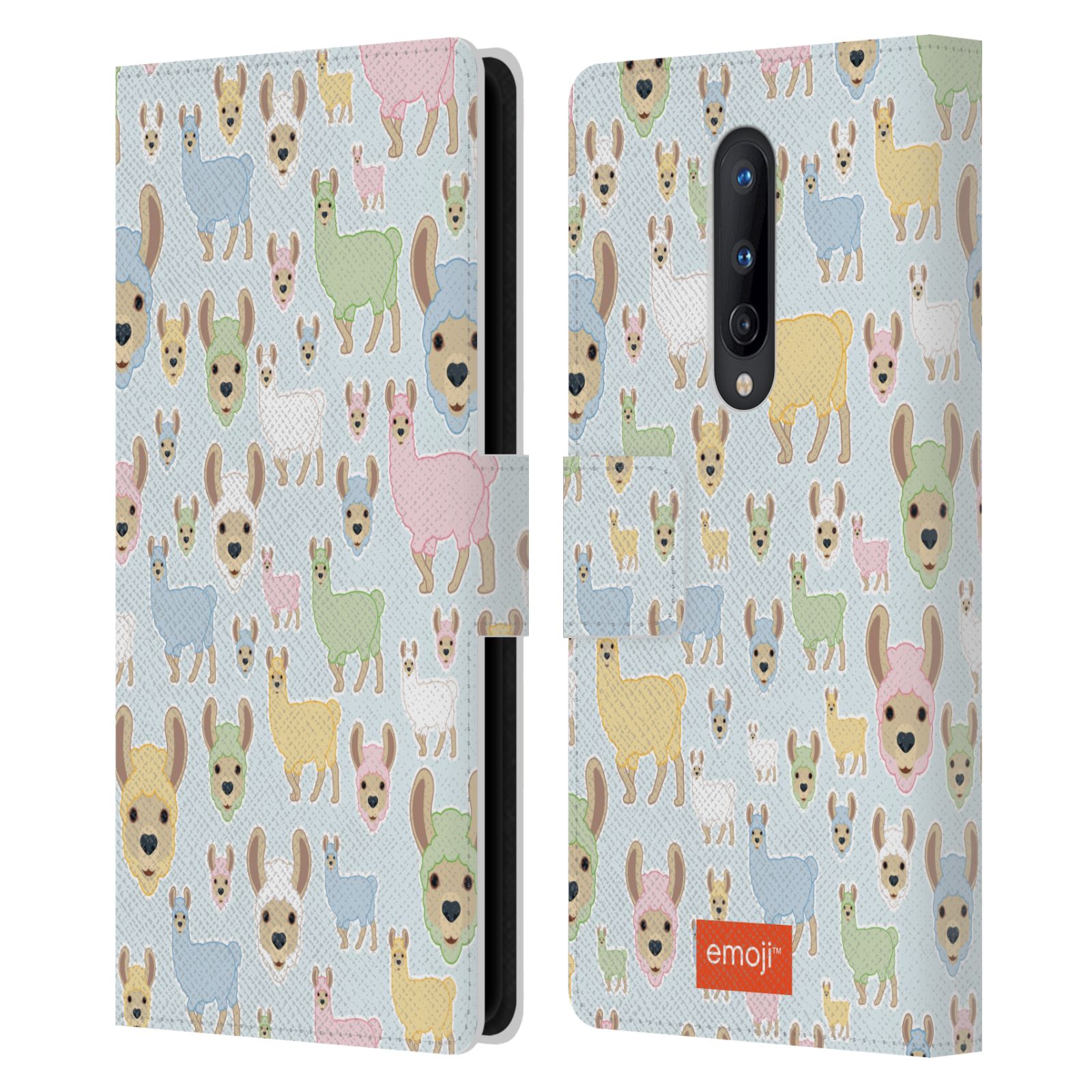 OFFICIAL emoji® PATTERNS 5 LEATHER BOOK WALLET CASE COVER FOR ONEPLUS PHONES - Picture 11 of 14