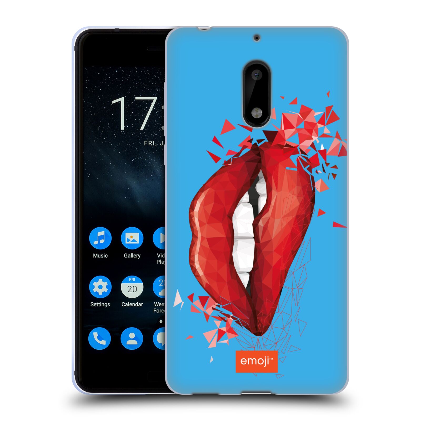 OFFICIAL emoji® POLYGON SOFT GEL CASE FOR NOKIA PHONES 1 - Picture 8 of 11