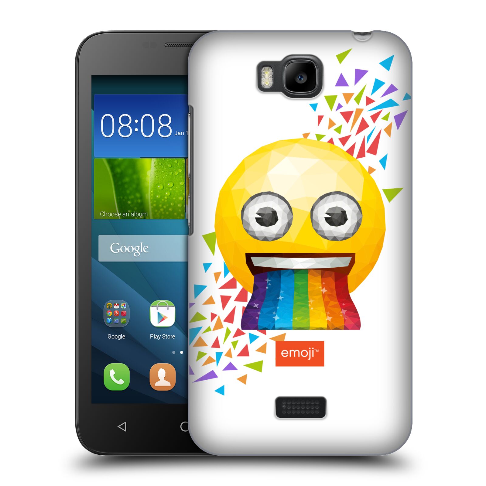 OFFICIAL emoji® POLYGON HARD BACK CASE FOR HUAWEI PHONES 2 - Bild 10 von 12