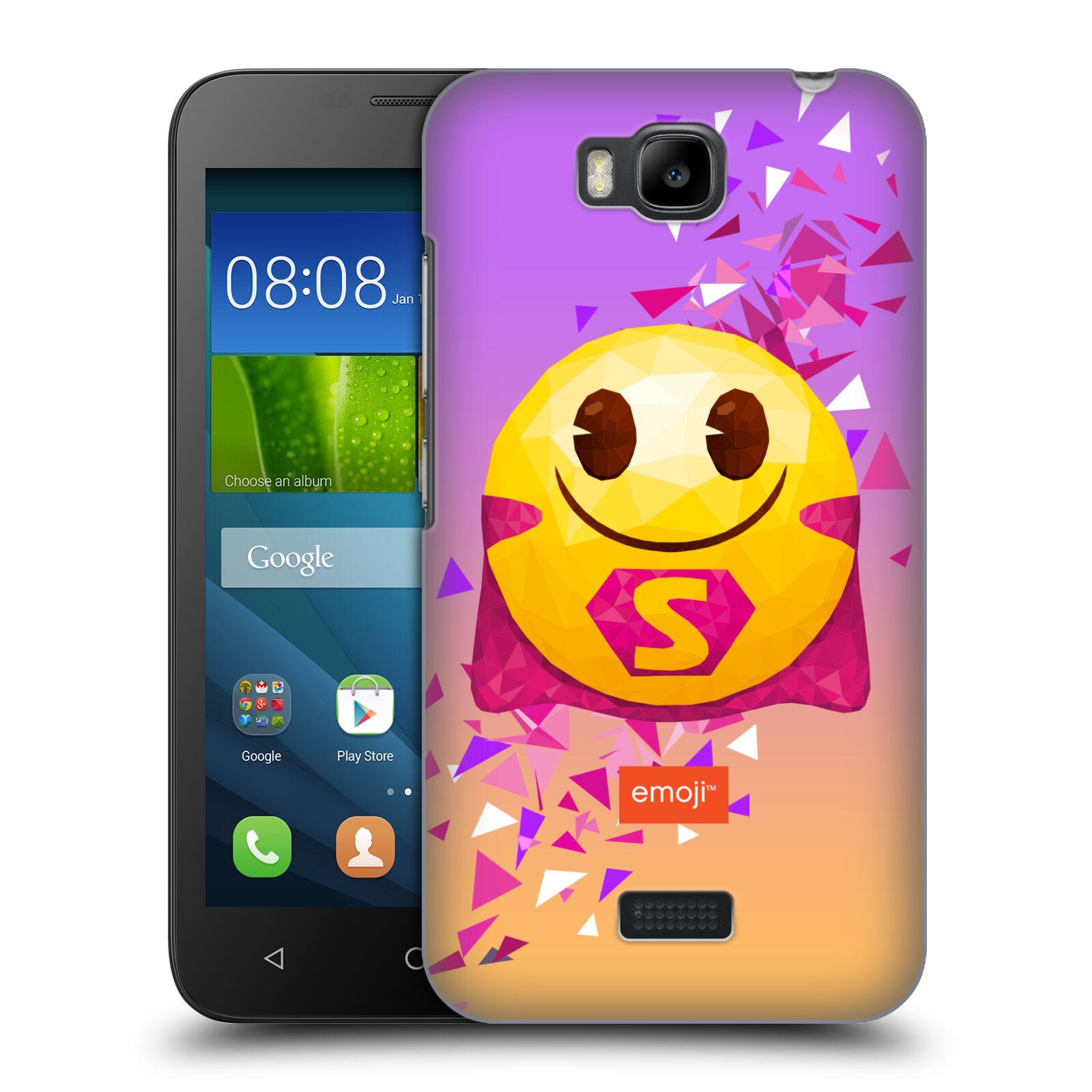 OFFICIAL emoji® POLYGON HARD BACK CASE FOR HUAWEI PHONES 2 - Bild 11 von 12