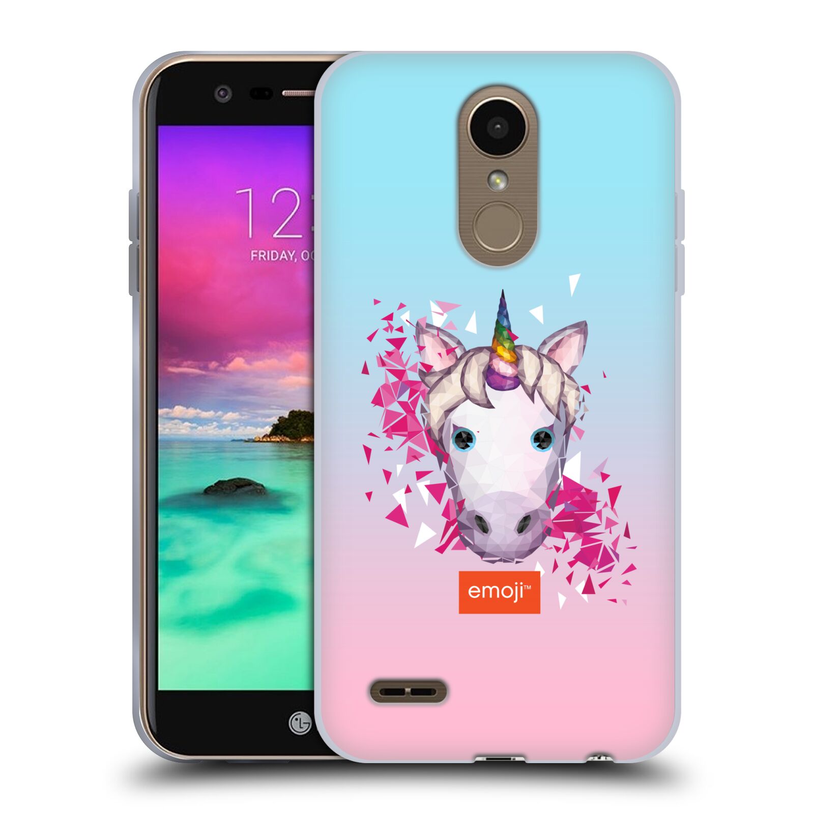 FUNDA OFICIAL emoji® POLYGON GEL SUAVE PARA TELÉFONOS LG 2 - Imagen 11 de 11