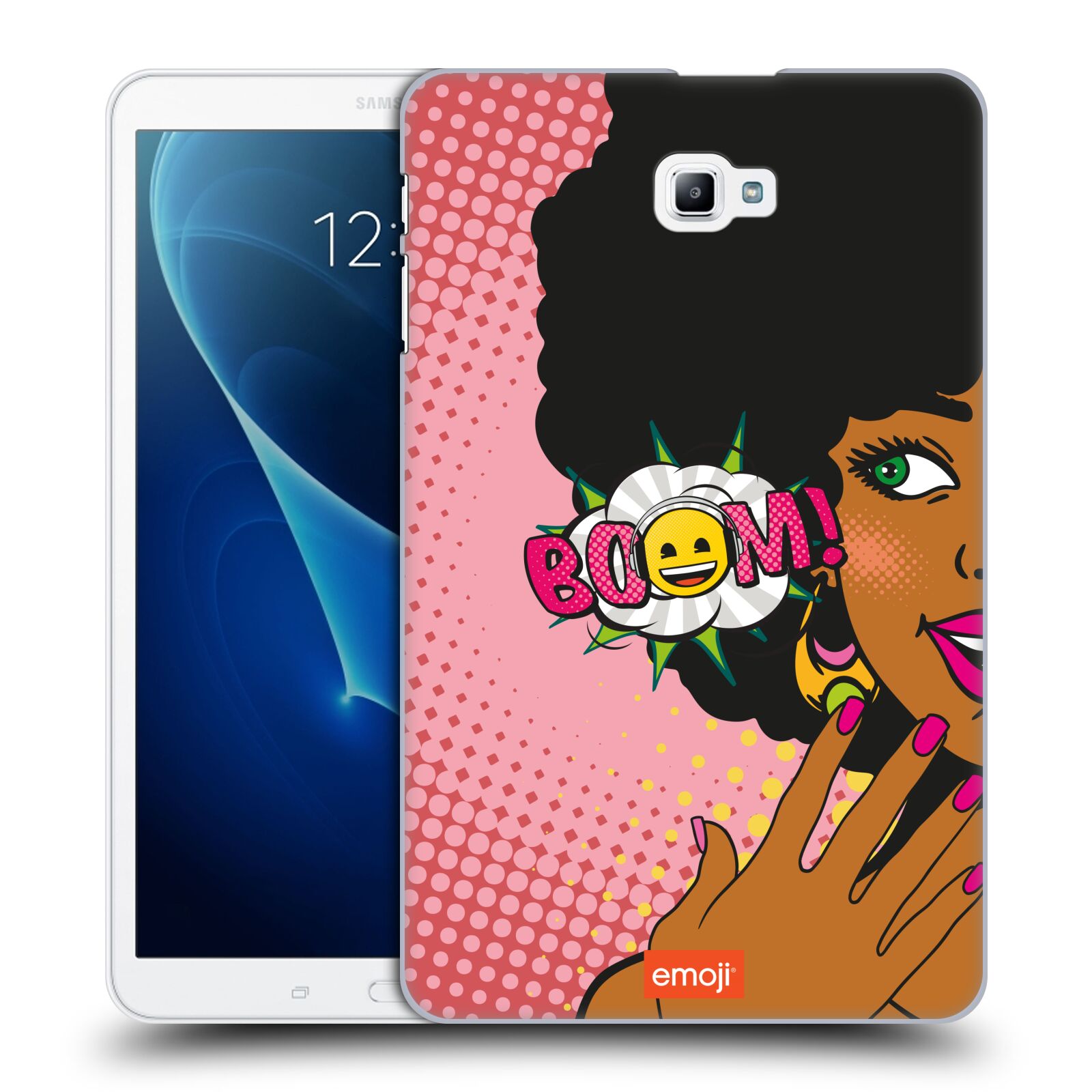 OFFICIAL emoji® POP ART HARD BACK CASE FOR SAMSUNG TABLETS 1 - Picture 7 of 11