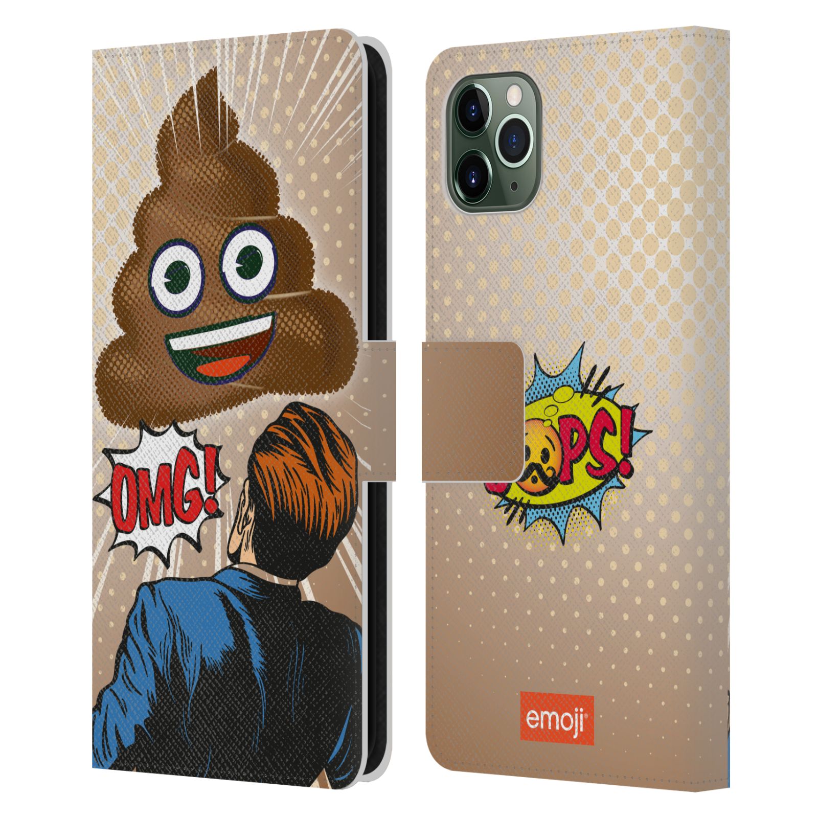 OFFICIEL emoji® POP ART ÉTUI COQUE DE LIVRE EN CUIR POUR APPLE iPHONE TÉLÉPHONES - Photo 9 sur 11