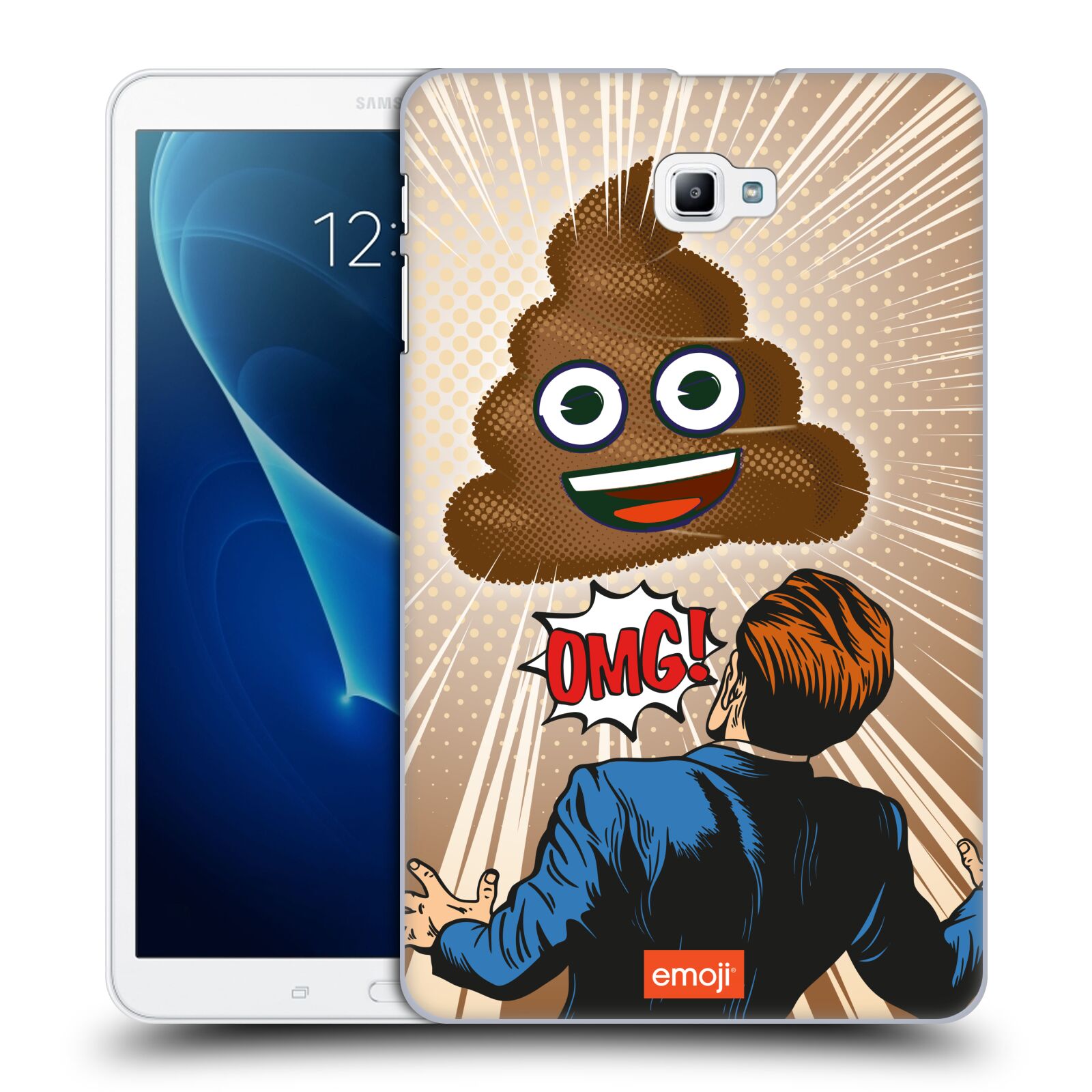 OFFICIAL emoji® POP ART HARD BACK CASE FOR SAMSUNG TABLETS 1 - Picture 9 of 11