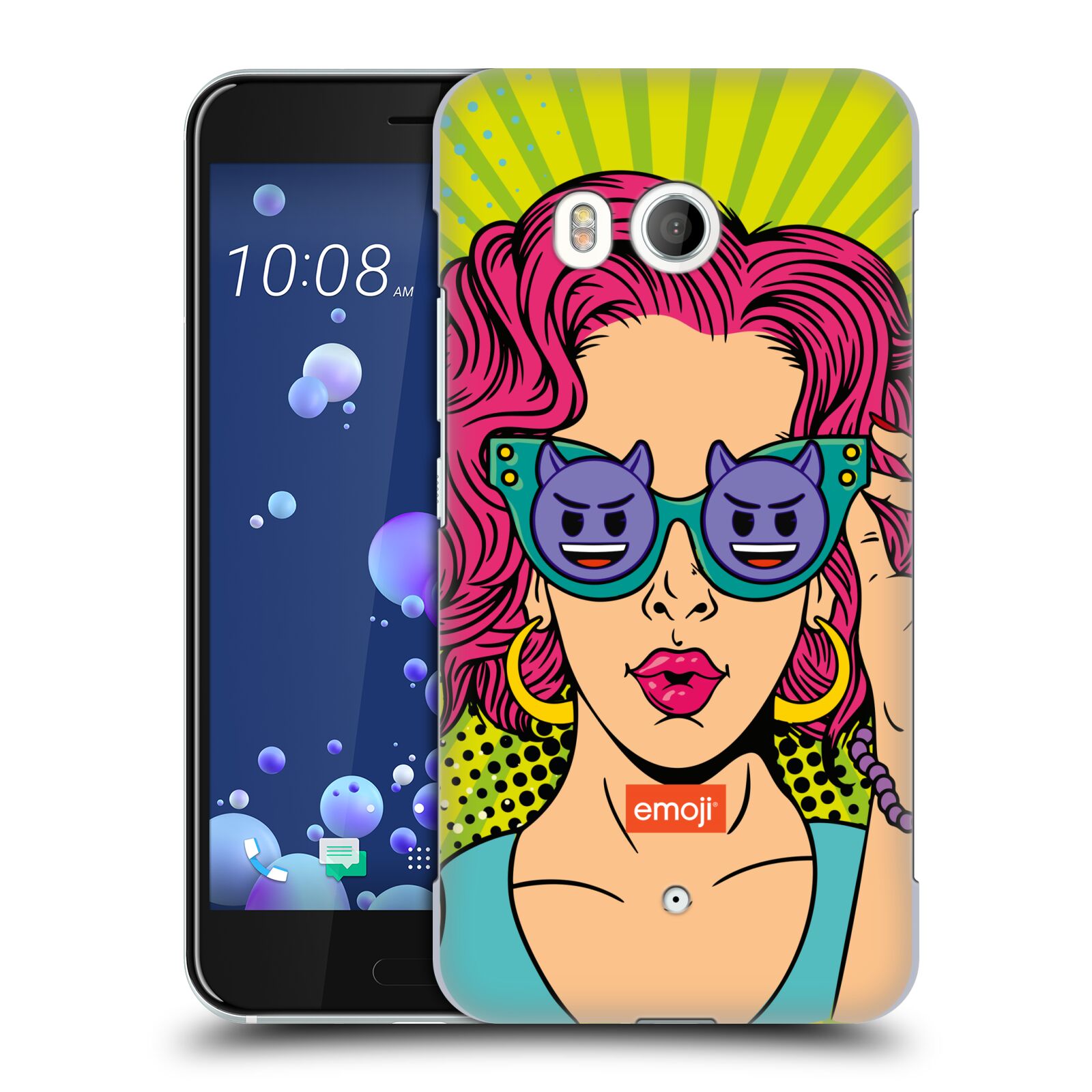 OFFICIAL emoji® POP ART HARD BACK CASE FOR HTC PHONES 1 - 第 11/11 張圖片