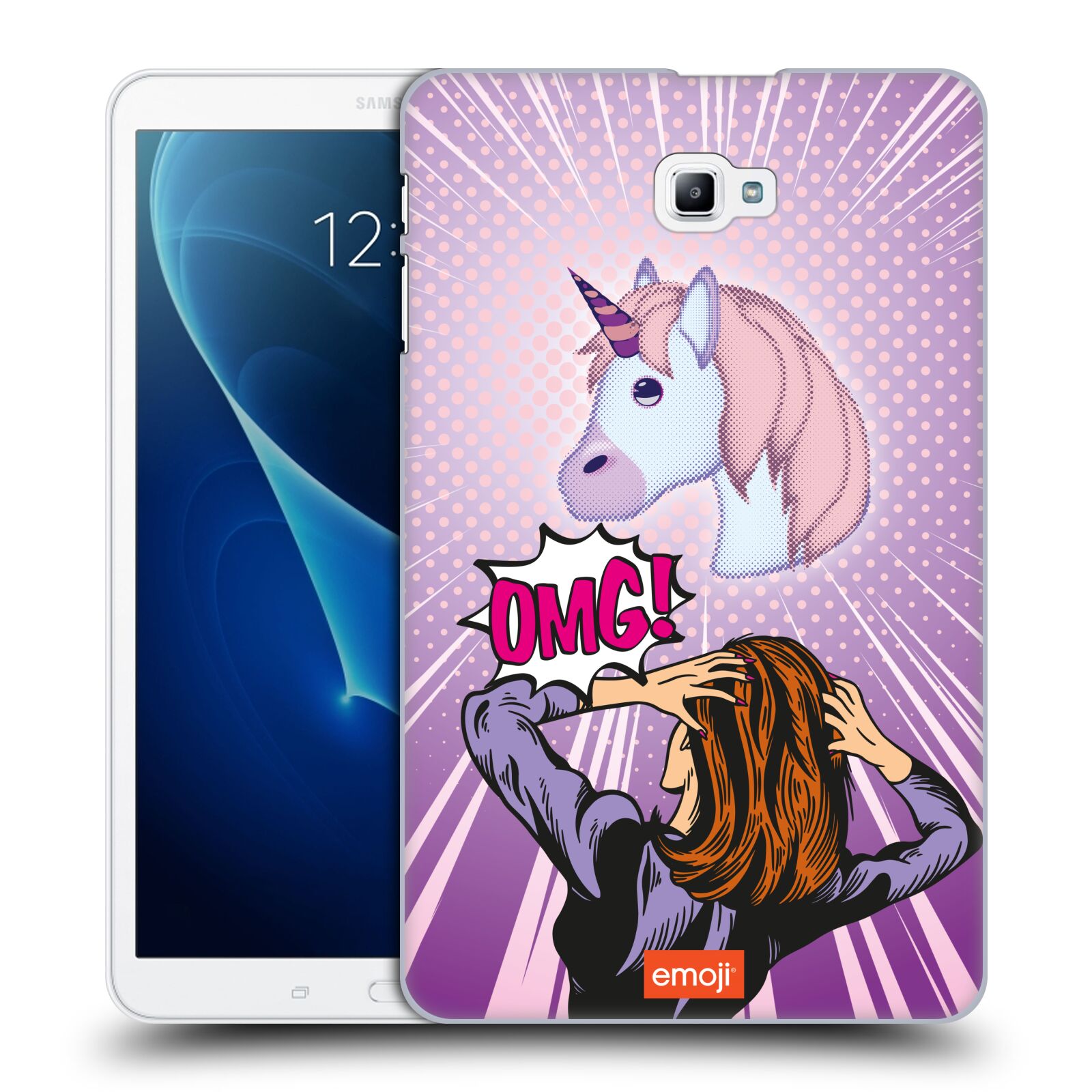 OFFICIAL emoji® POP ART HARD BACK CASE FOR SAMSUNG TABLETS 1 - Picture 10 of 11