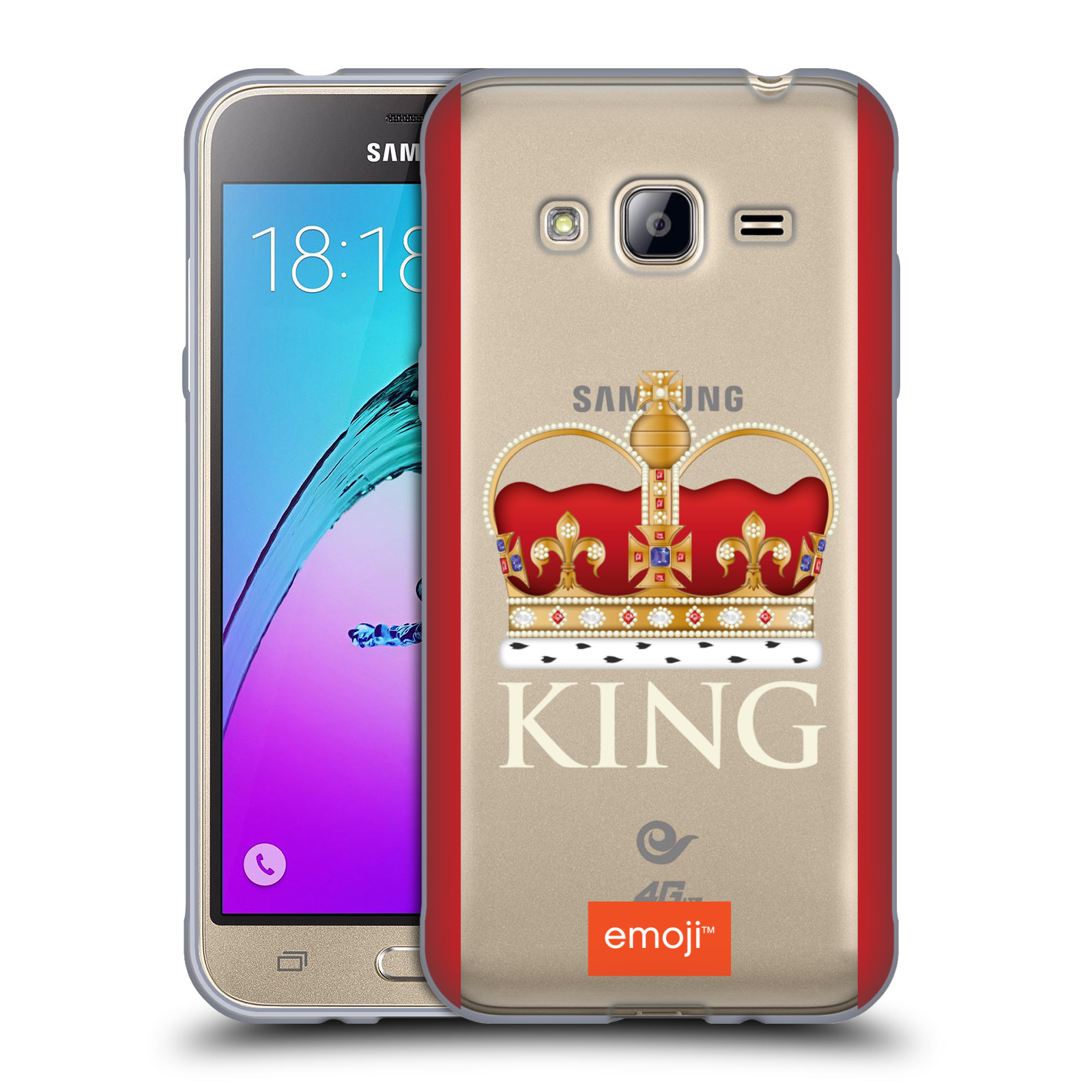 emoji® ROYAL SOFT GEL CASE FOR SAMSUNG PHONES 3 - Picture 8 of 13