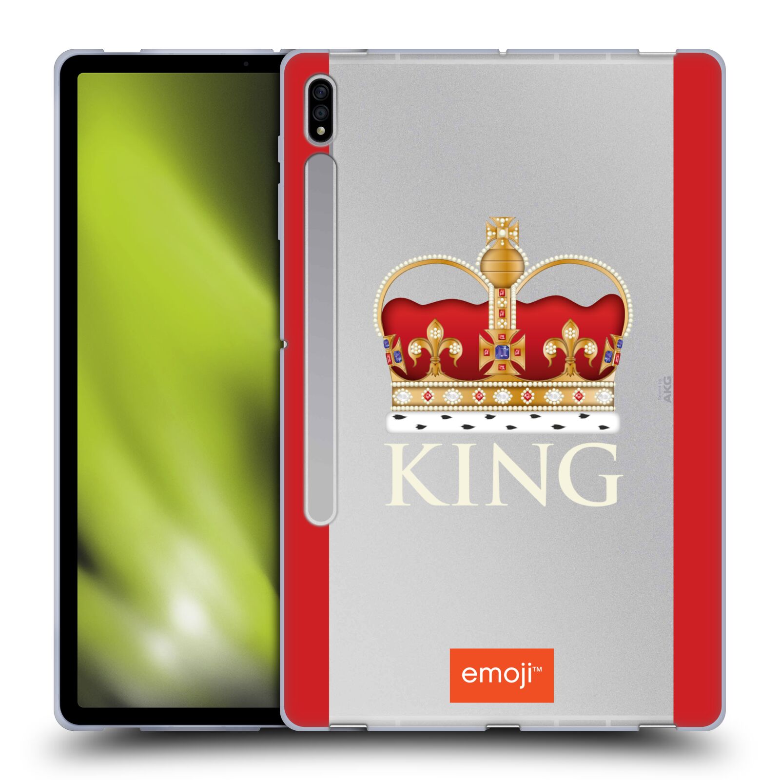 OFFICIAL emoji® ROYAL SOFT GEL CASE FOR SAMSUNG TABLETS 1 - Picture 8 of 13