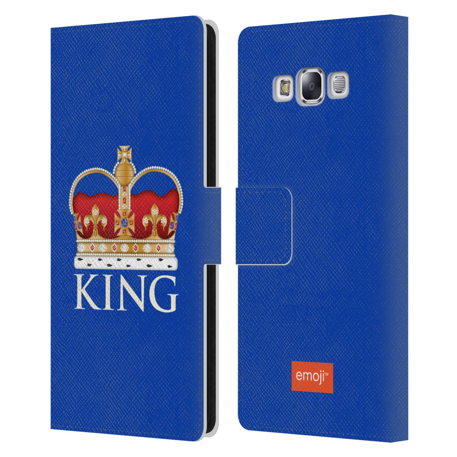OFFICIAL emoji® ROYAL LEATHER BOOK WALLET CASE FOR SAMSUNG PHONES 3 - Picture 7 of 12