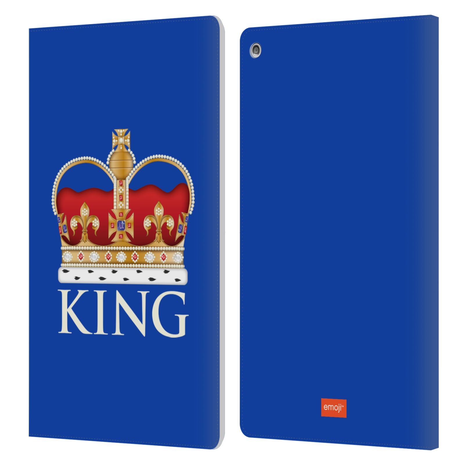 OFFICIAL emoji® ROYAL LEATHER BOOK WALLET CASE FOR AMAZON FIRE - Picture 7 of 12