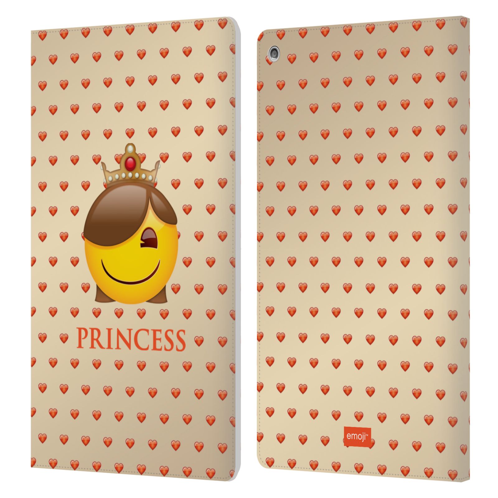 OFFICIAL emoji® ROYAL LEATHER BOOK WALLET CASE FOR AMAZON FIRE - Picture 11 of 12