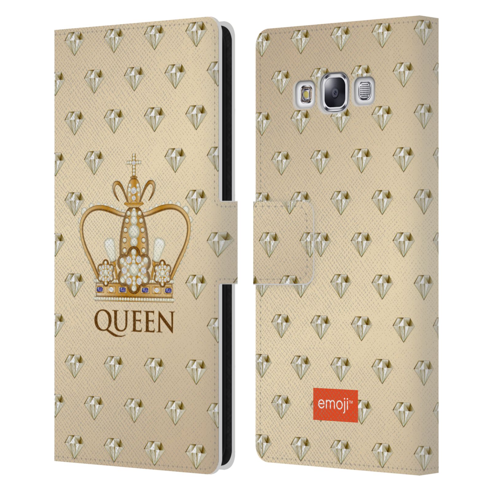OFFICIAL emoji® ROYAL LEATHER BOOK WALLET CASE FOR SAMSUNG PHONES 3 - Picture 12 of 12